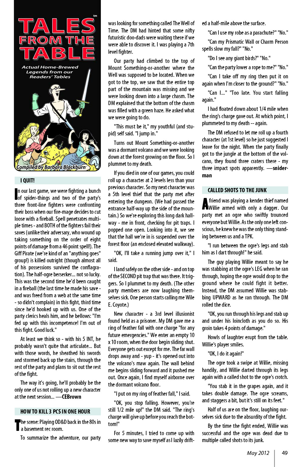 Read online Knights of the Dinner Table comic -  Issue #187 - 51