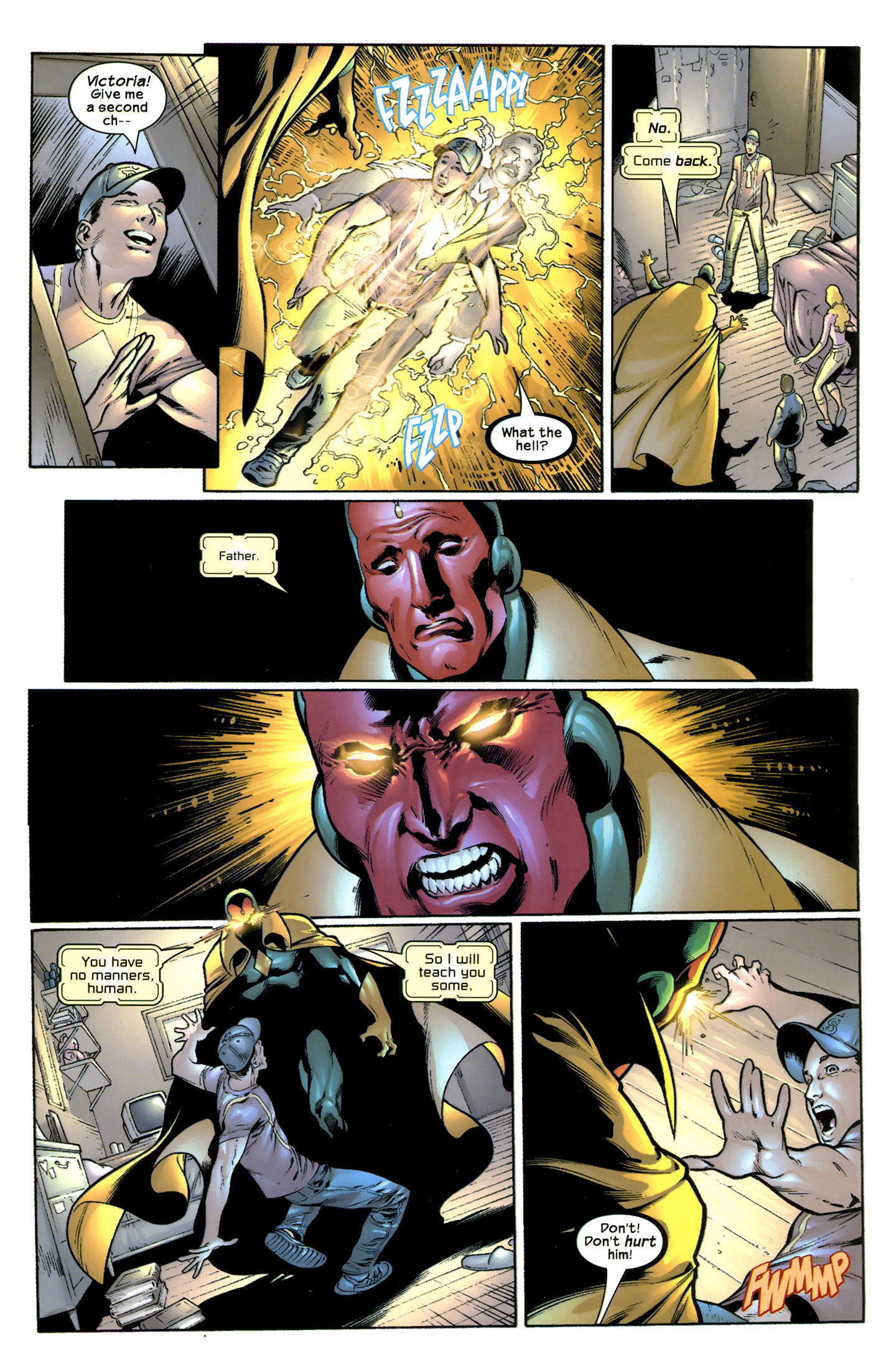 Read online Avengers Icons: The Vision comic -  Issue #3 - 23