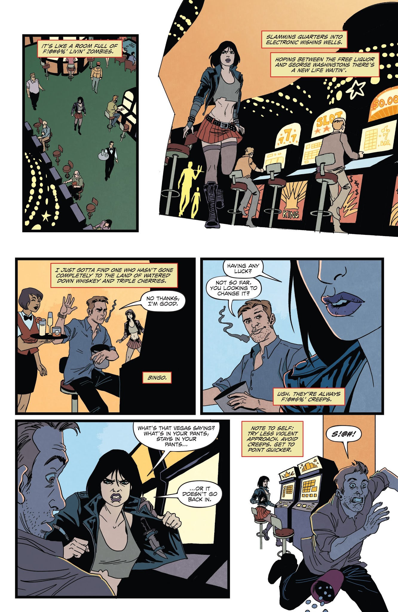 Read online Hack/Slash vs. Vampirella comic -  Issue #1 - 10