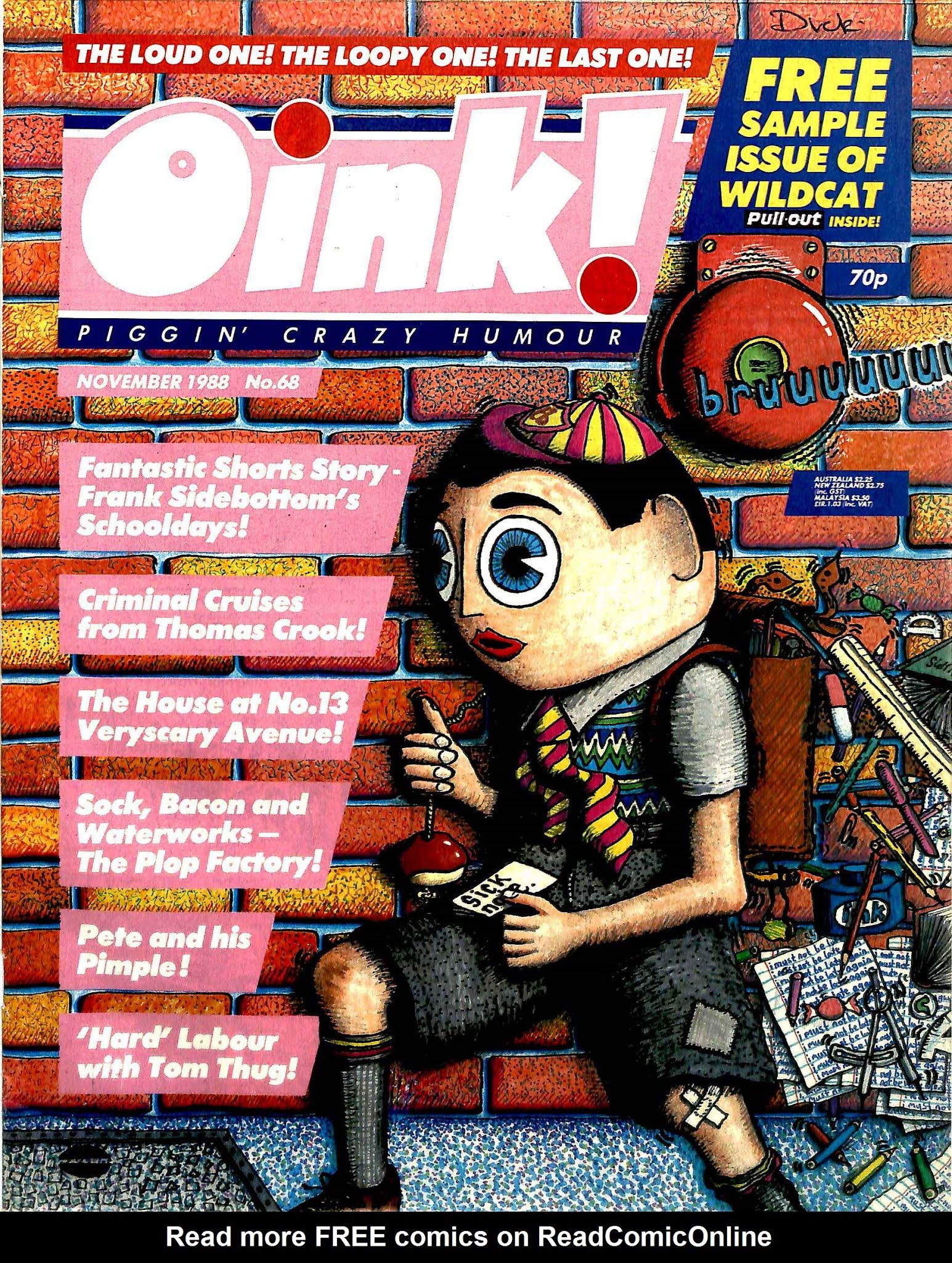 Read online Oink! comic -  Issue #68 - 1
