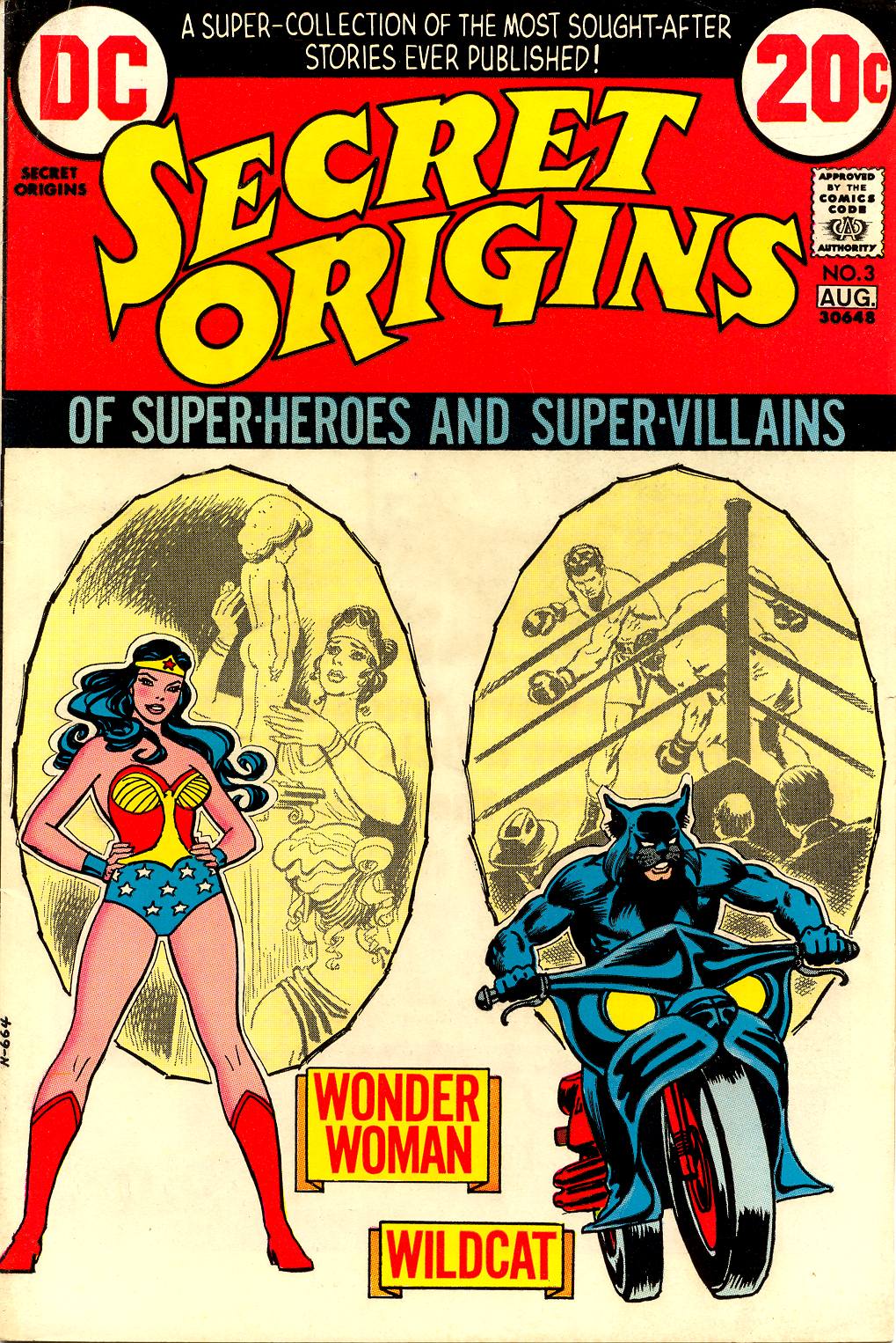 Read online Secret Origins (1973) comic -  Issue #3 - 1