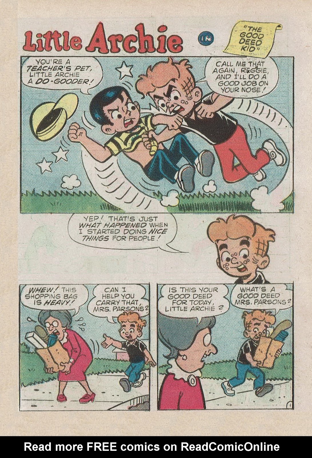 Little Archie Comics Digest Magazine issue 25 - Page 91