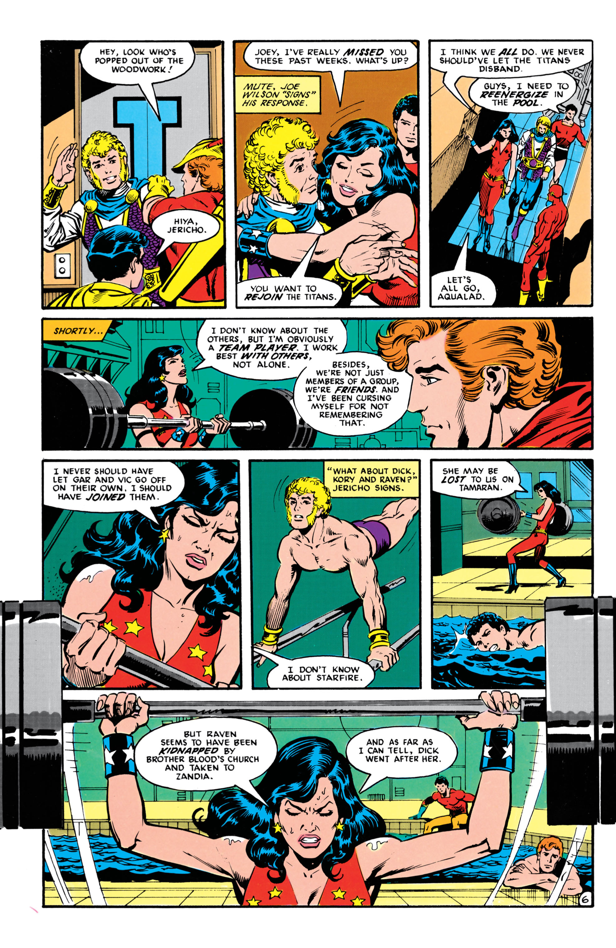 Read online The New Teen Titans (1984) comic -  Issue #24 - 7