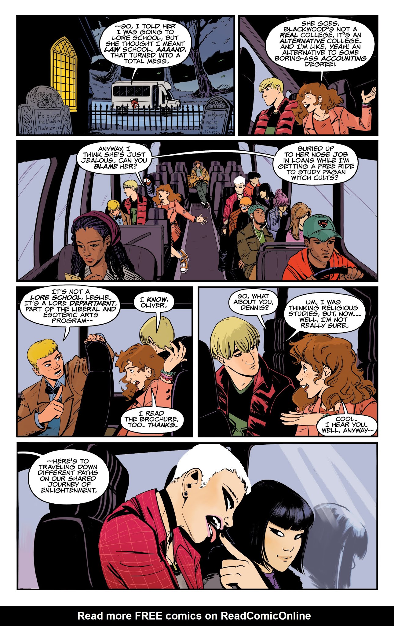 Read online Blackwood comic -  Issue #1 - 9