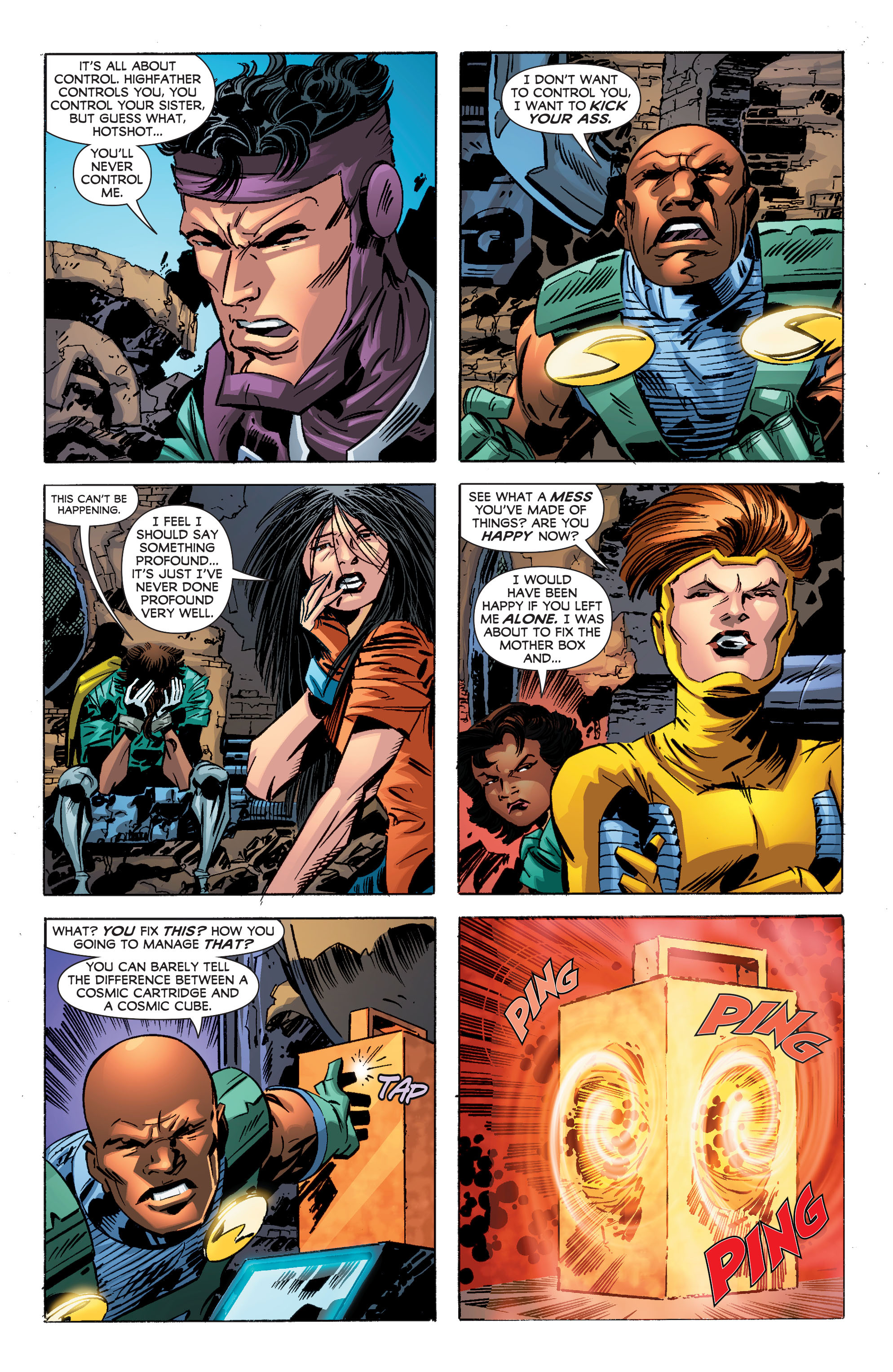 Read online Infinity Man and the Forever People comic -  Issue #1 - 7