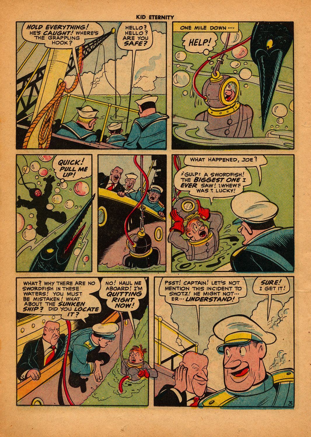 Read online Kid Eternity (1946) comic -  Issue #5 - 28