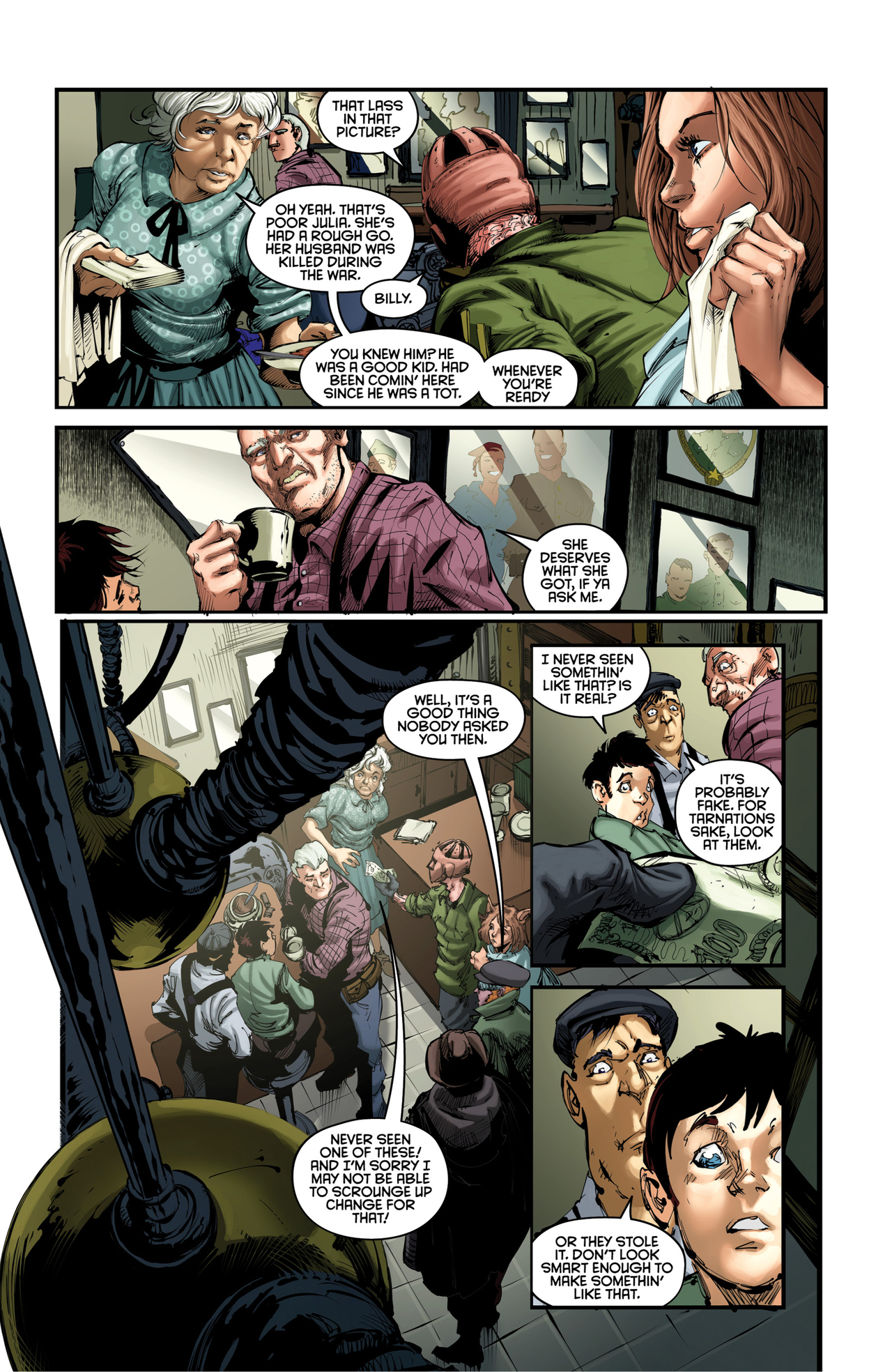 Read online Broken Gargoyles: Sin and Virtue comic -  Issue #1 - 8