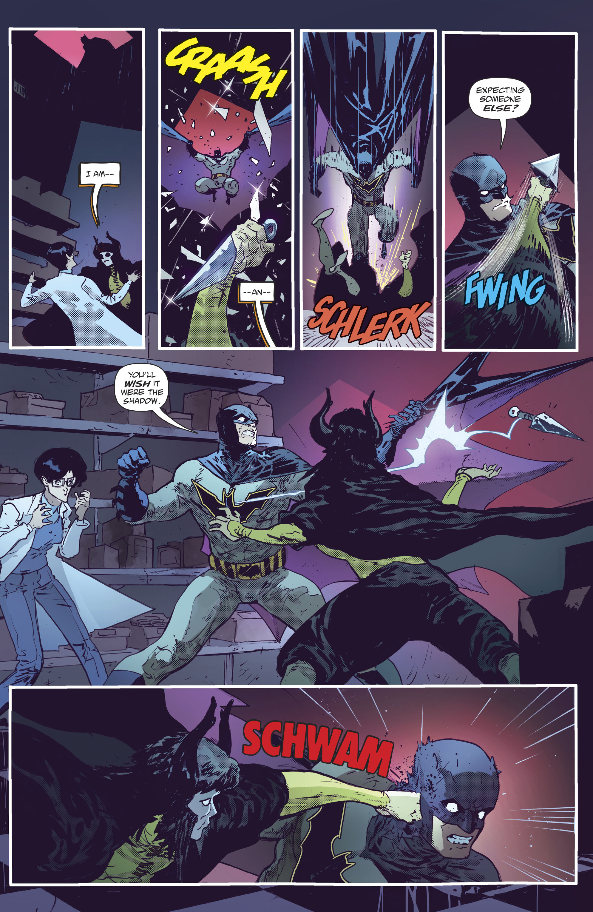Read online Batman/Shadow comic -  Issue #2 - 17