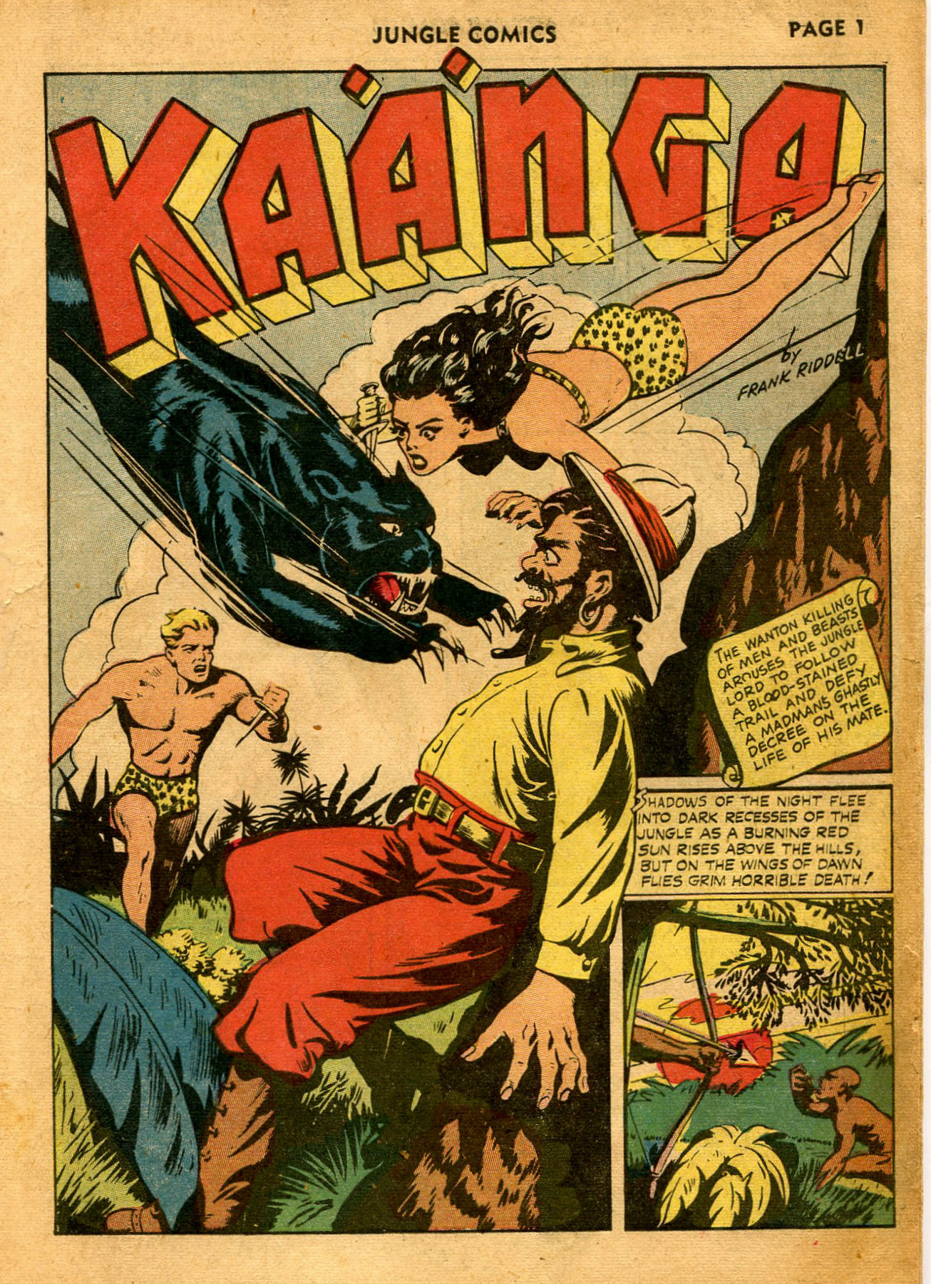 Read online Jungle Comics comic -  Issue #40 - 3