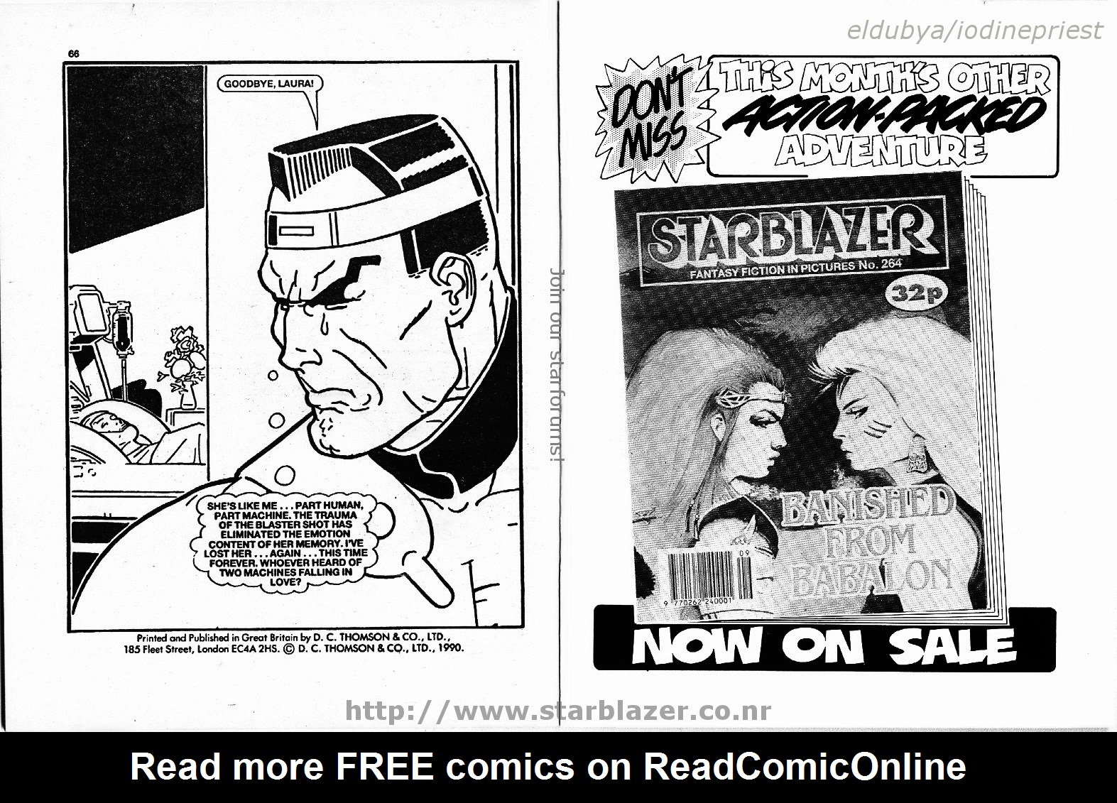 Read online Starblazer comic -  Issue #265 - 35