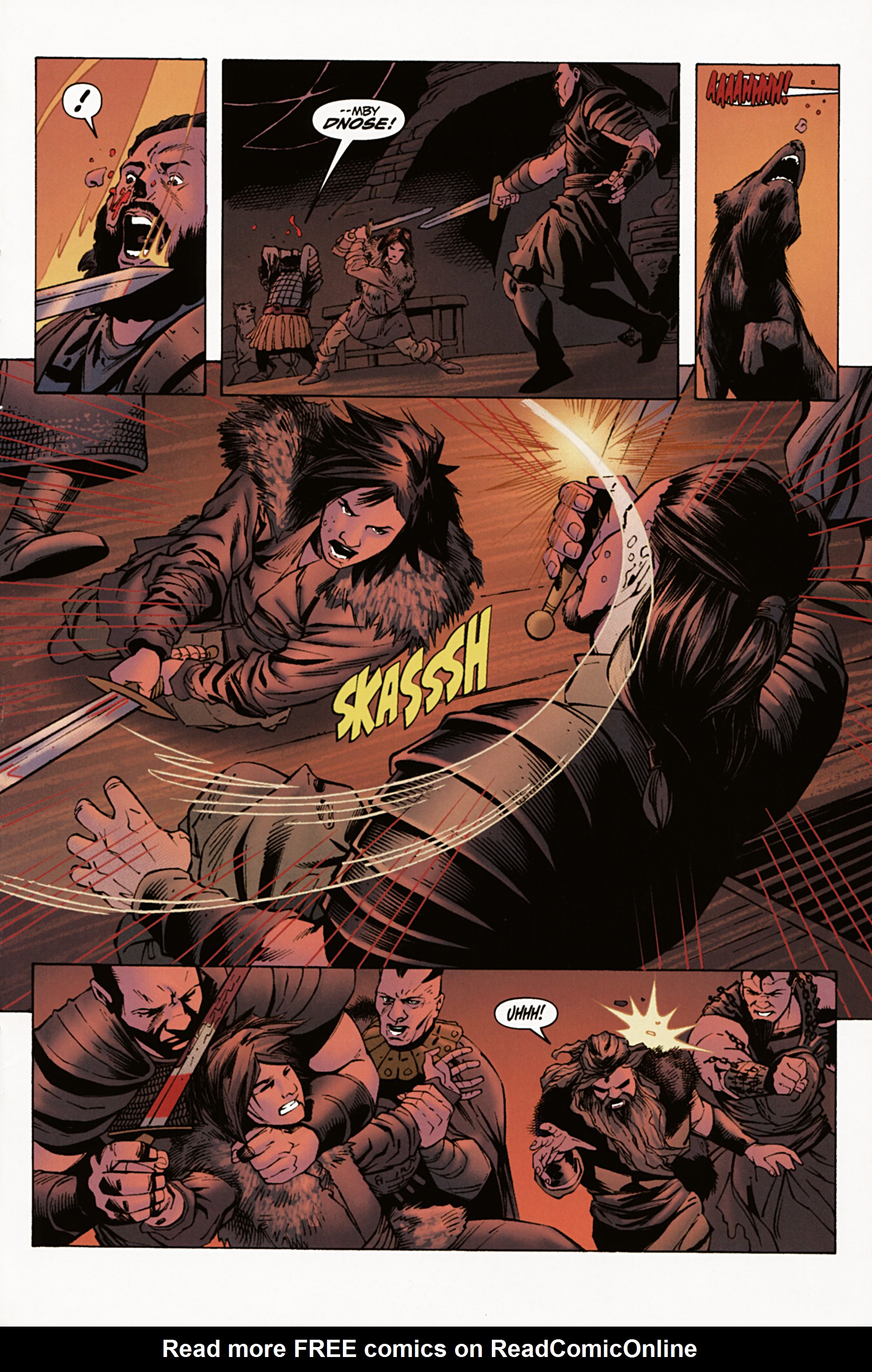 Read online Conan the Barbarian: The Mask of Acheron comic -  Issue # Full - 12