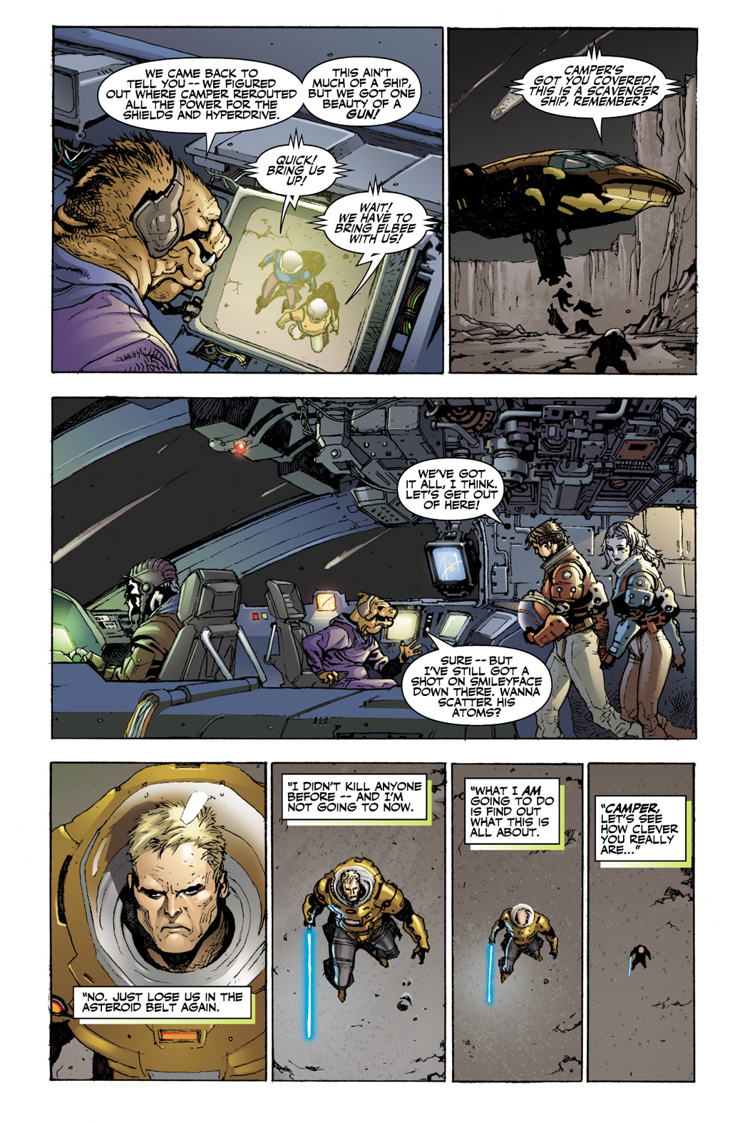 Read online Star Wars: Knights Of The Old Republic comic -  Issue #5 - 5