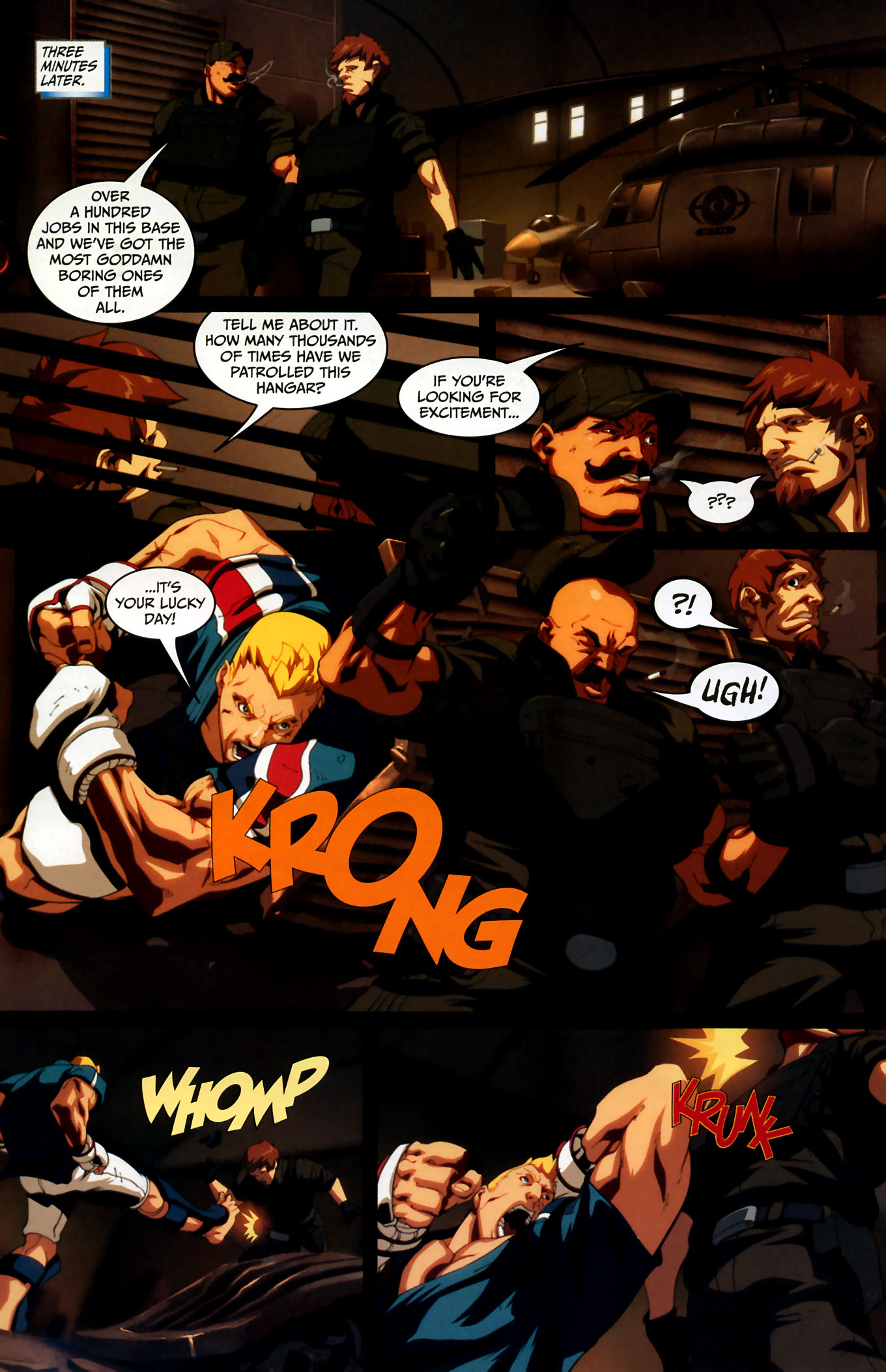 Read online Street Fighter IV comic -  Issue #3 - 23