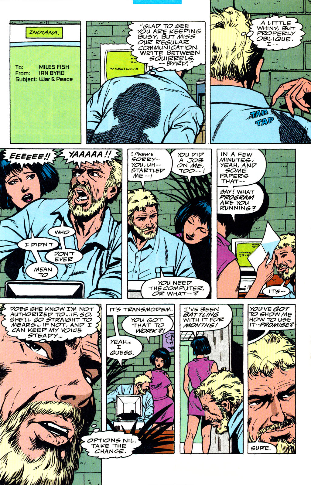 Read online Foolkiller (1990) comic -  Issue #8 - 12