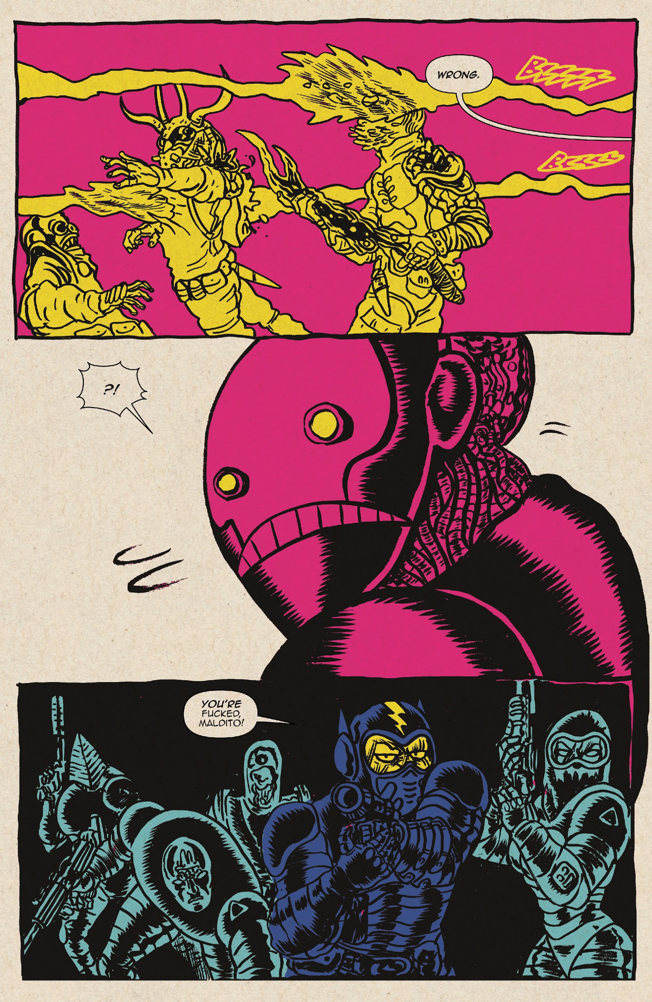 Read online Space Riders: Galaxy of Brutality comic -  Issue #3 - 19