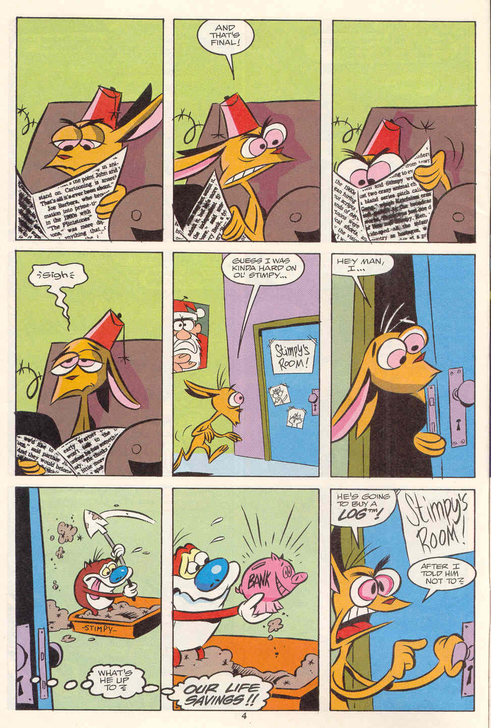 Read online The Ren & Stimpy Show comic -  Issue #3 - 5