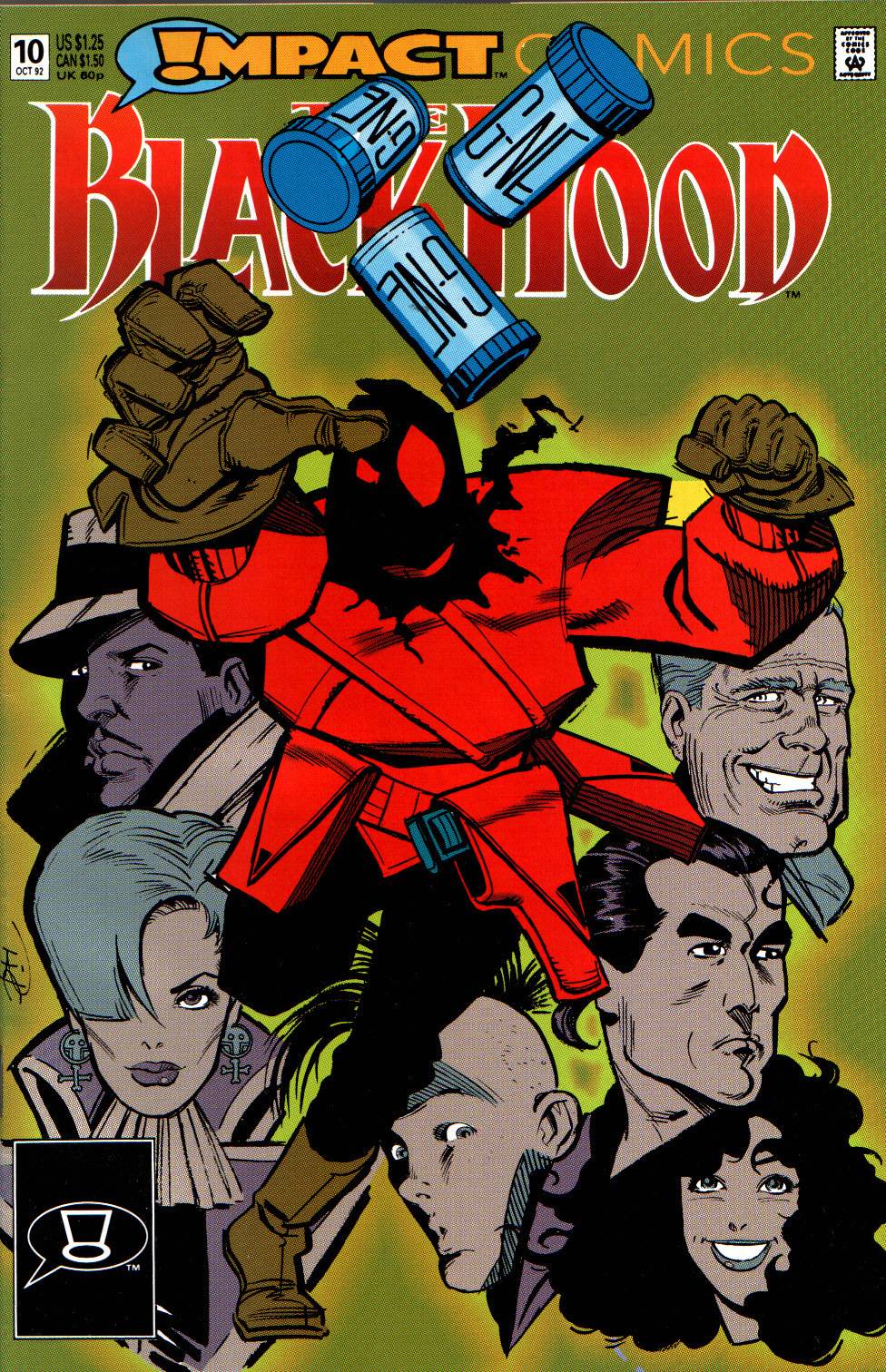 Read online The Black Hood (1991) comic -  Issue #10 - 1