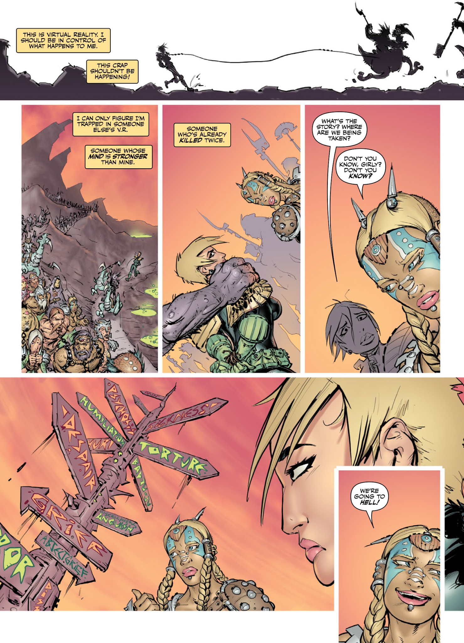 Read online Judge Anderson: The Psi Files comic -  Issue # TPB 5 - 101