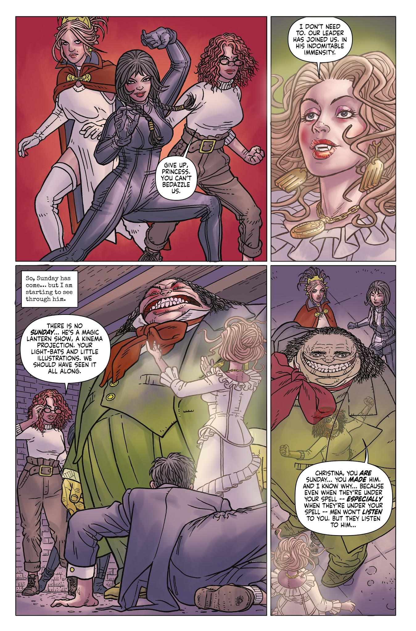 Read online Anno Dracula comic -  Issue #5 - 24