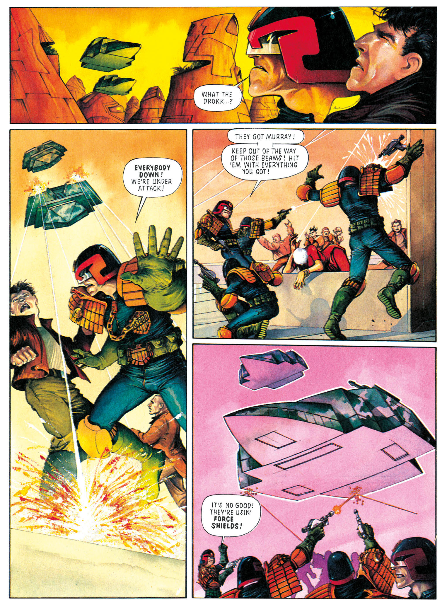 Read online Essential Judge Dredd: America comic -  Issue # TPB (Part 1) - 38