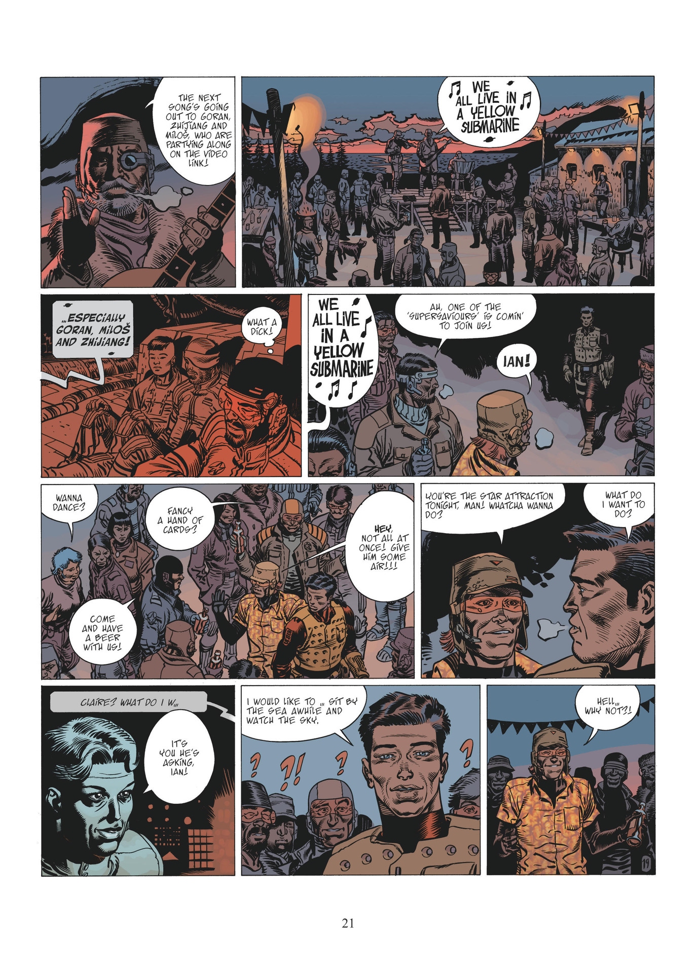 Read online Ian comic -  Issue #1 - 21