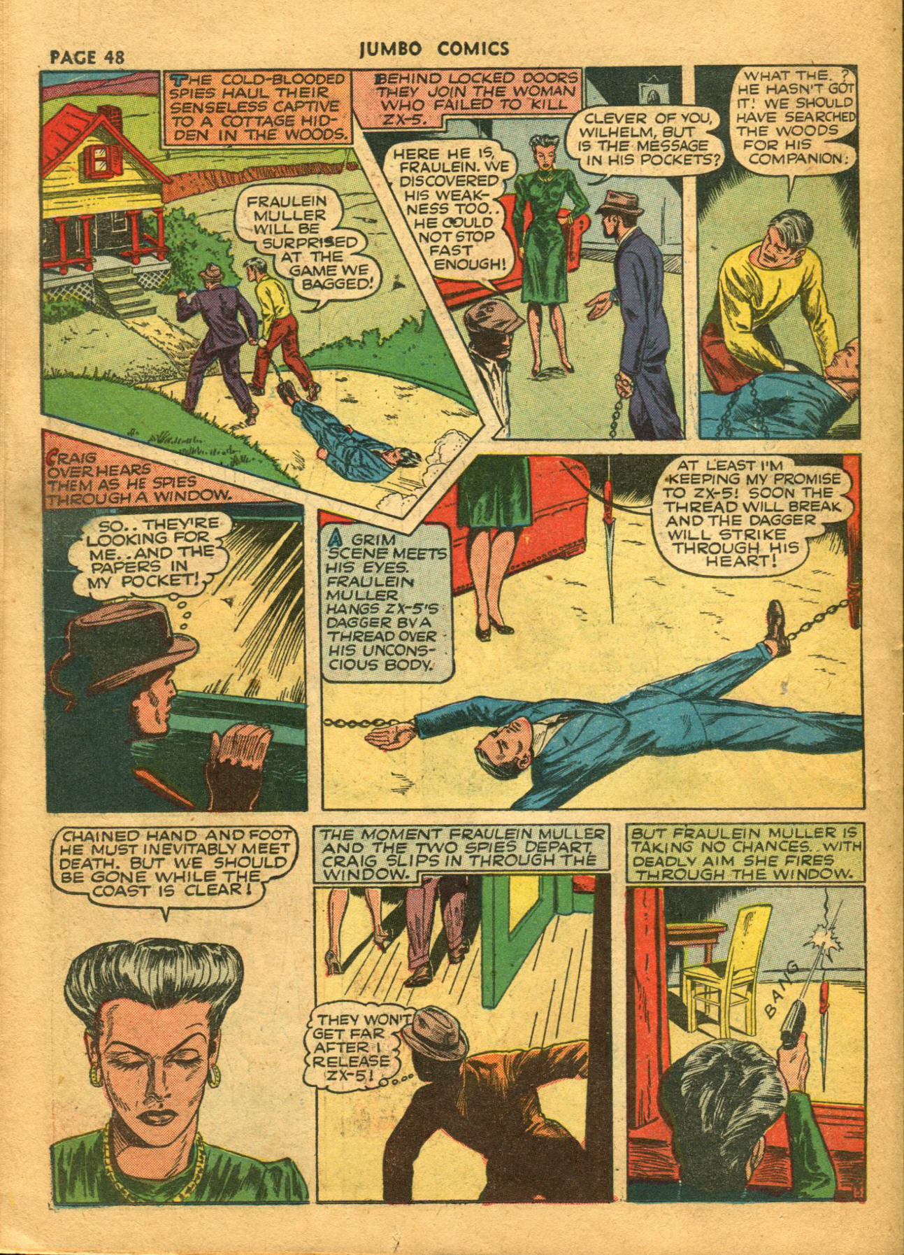 Read online Jumbo Comics comic -  Issue #35 - 51