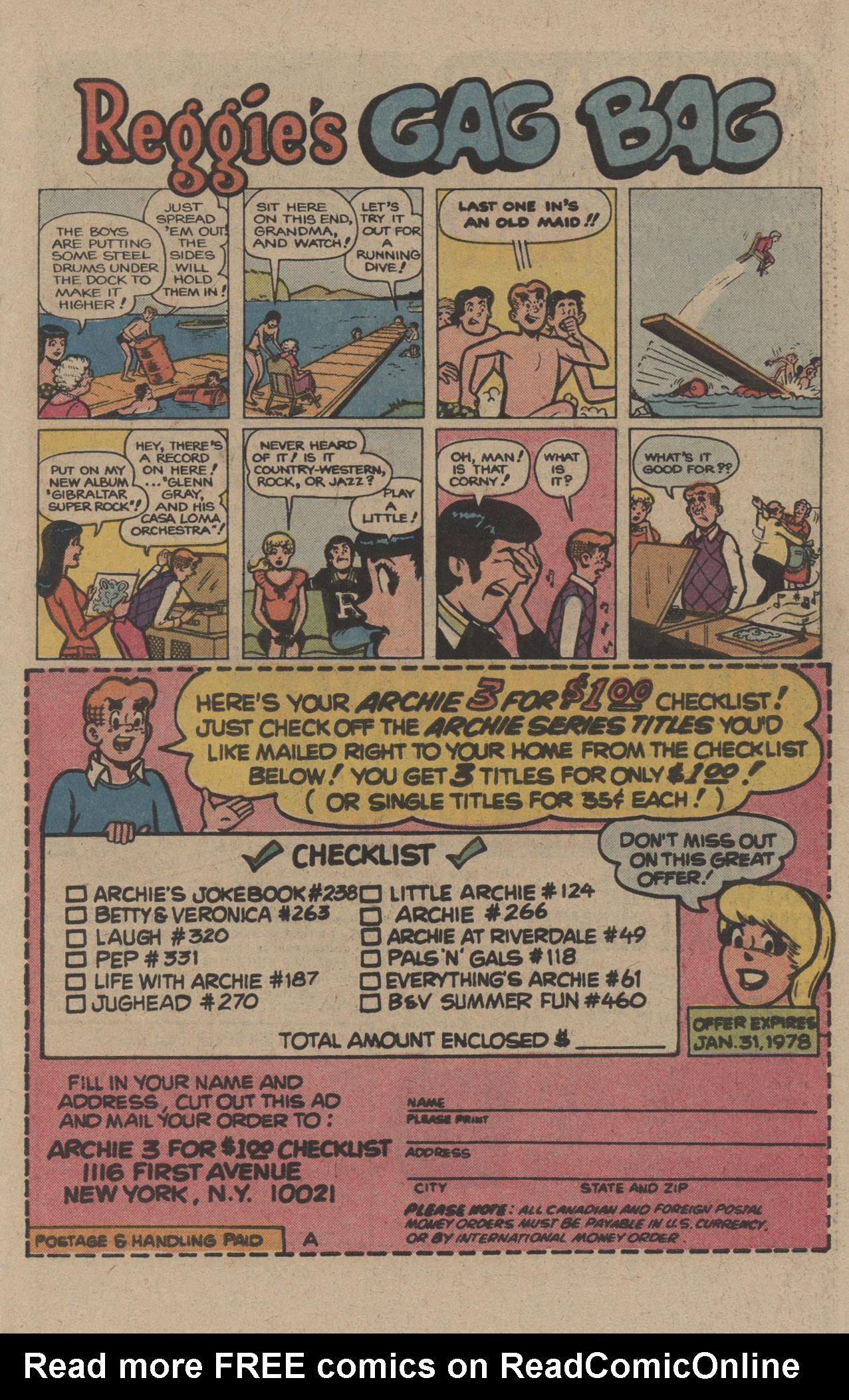 Read online Reggie and Me (1966) comic -  Issue #100 - 27