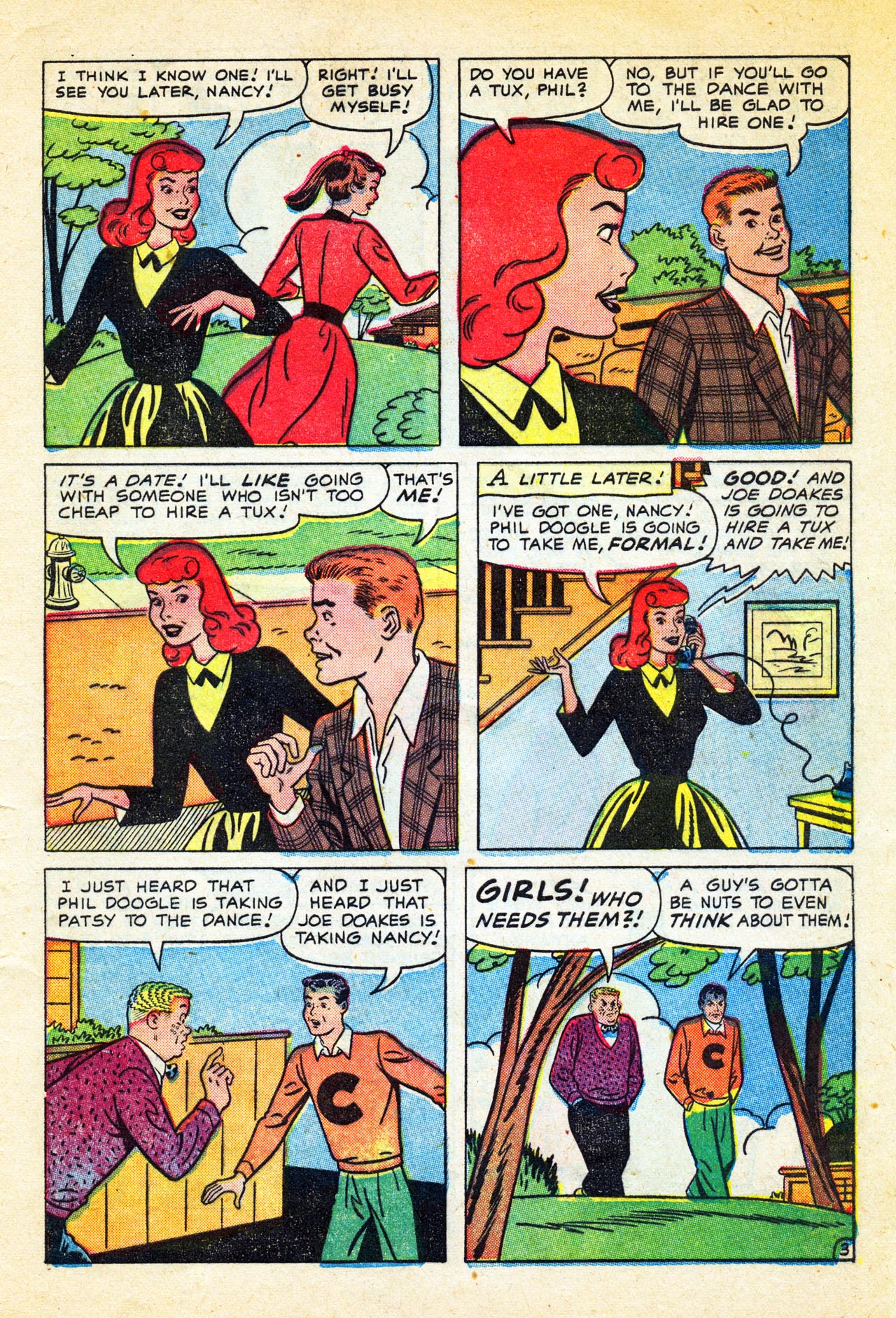 Read online Patsy and her Pals comic -  Issue #19 - 5