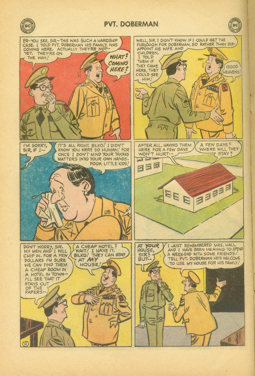 Read online Sgt. Bilko's Pvt. Doberman comic -  Issue #5 - 14