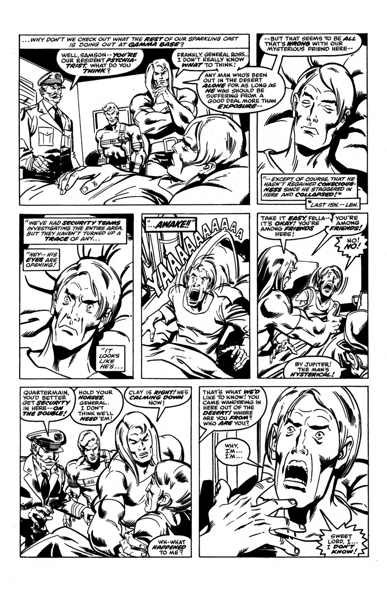 Read online Essential Hulk comic -  Issue # TPB 6 - 197