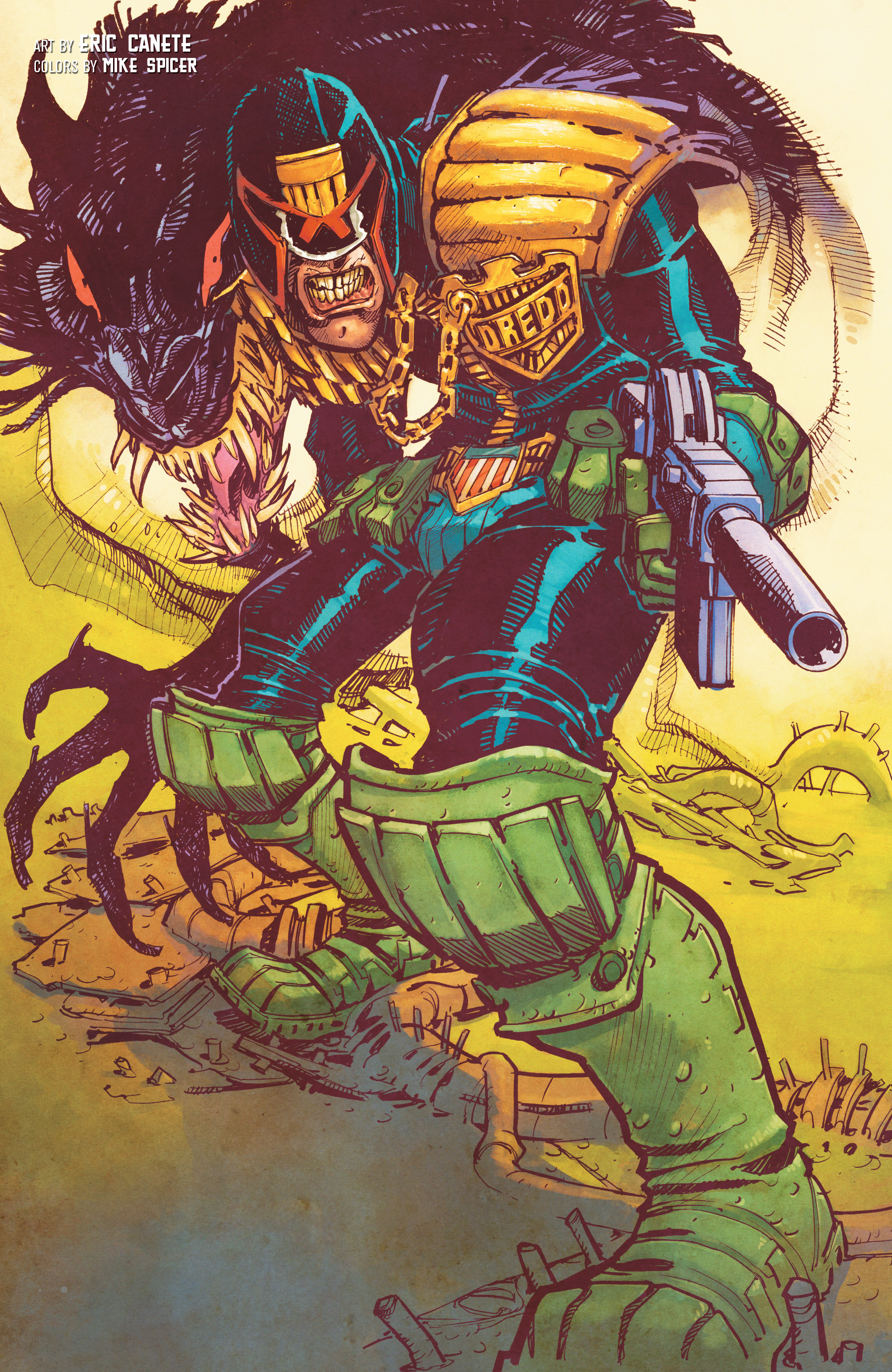 Read online Judge Dredd: Cry of the Werewolf comic -  Issue # Full - 50