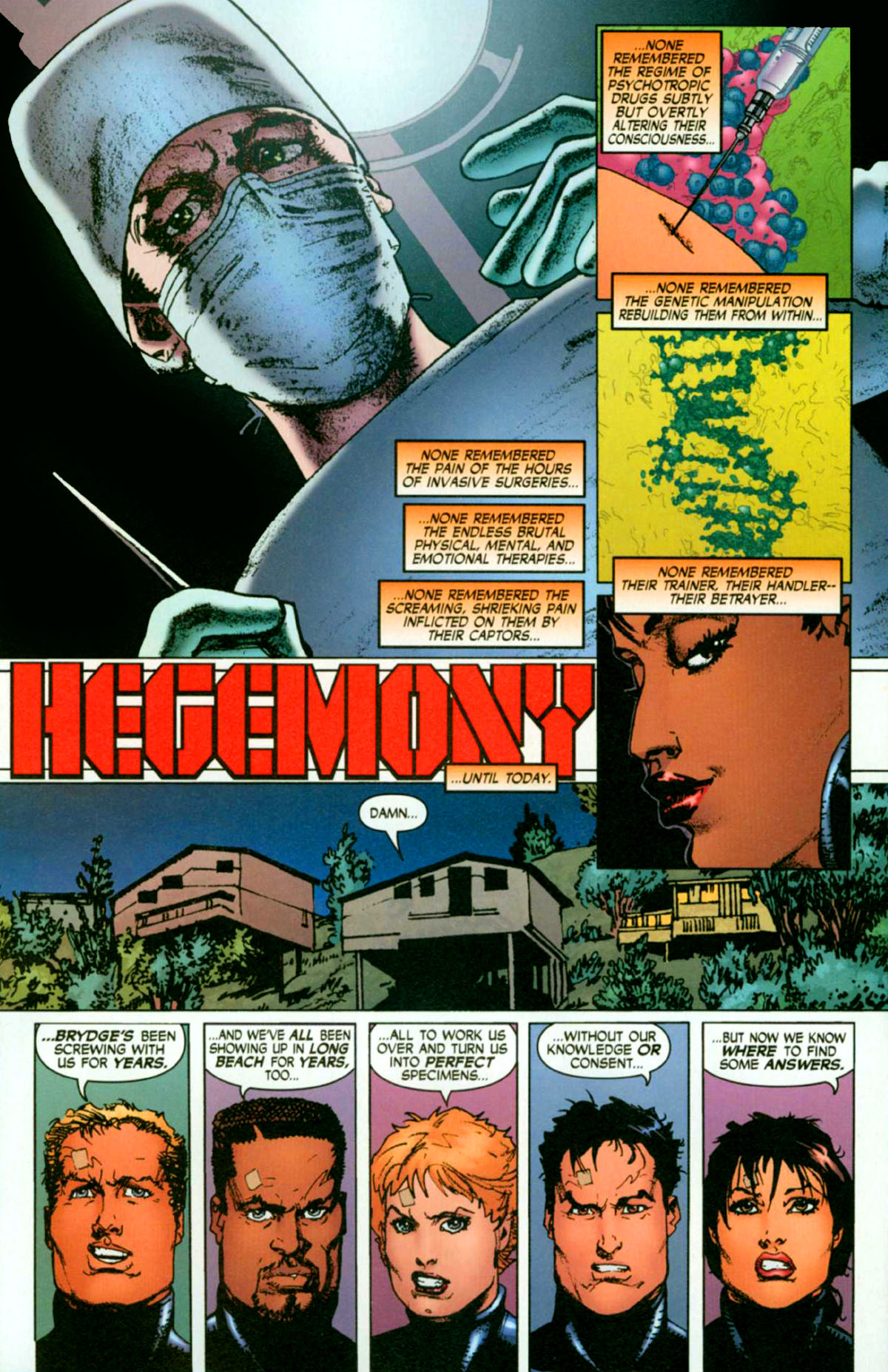 Read online Challengers of the Unknown (2004) comic -  Issue #3 - 15