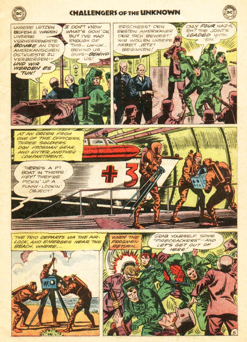 Challengers of the Unknown (1958) Issue #34 #34 - English 6