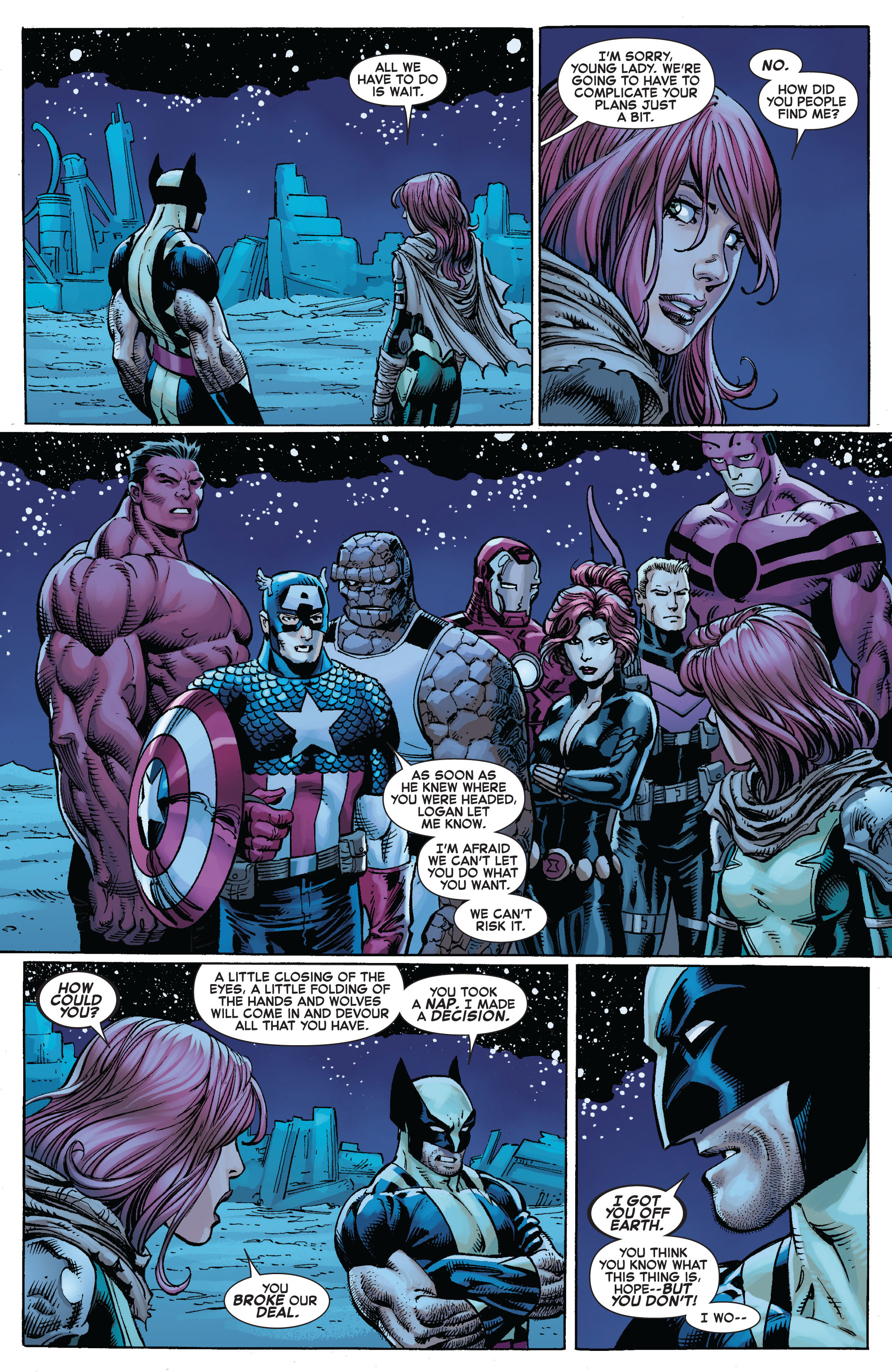 Read online Avengers Vs. X-Men comic -  Issue #4 - 22