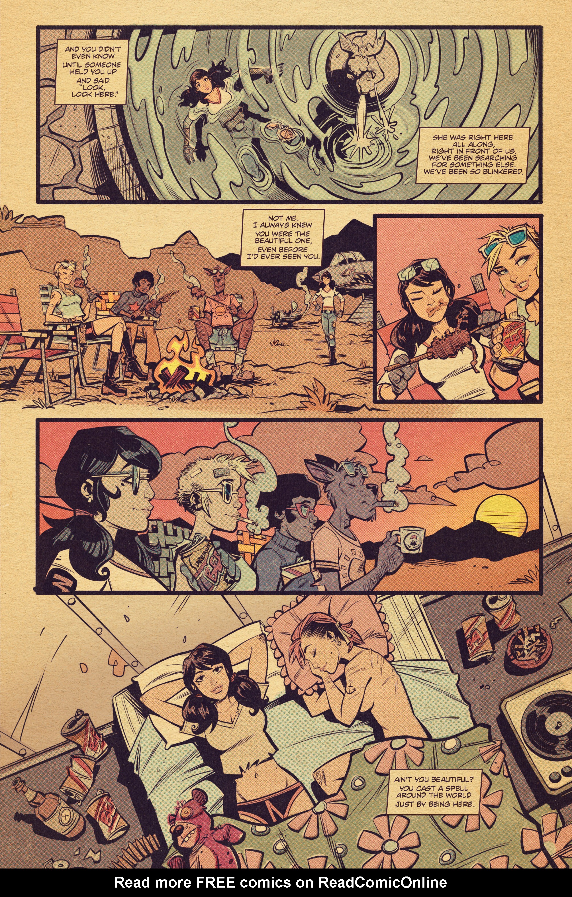 Read online Tank Girl: Gold comic -  Issue #3 - 9