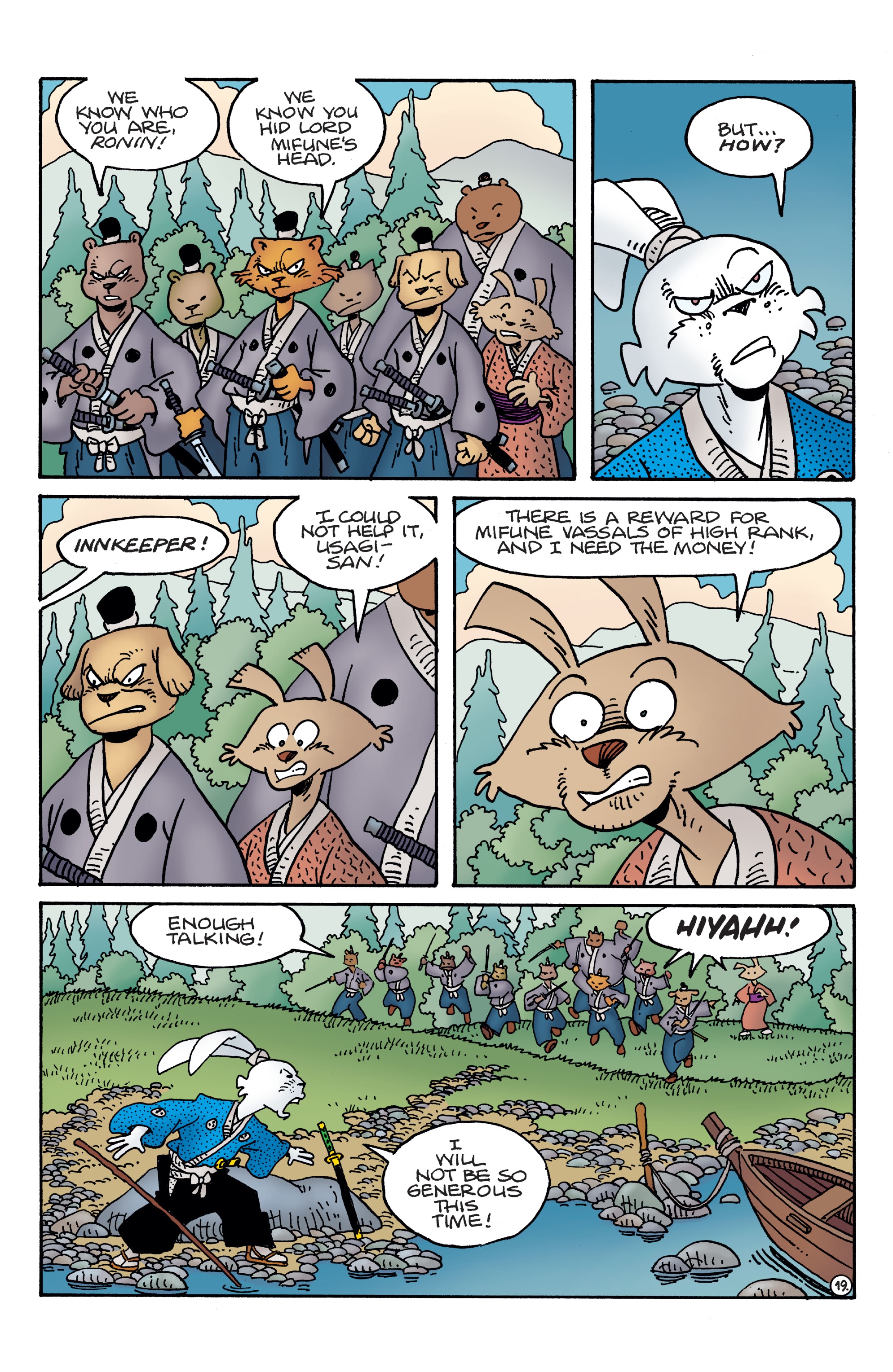 Read online Usagi Yojimbo (2019) comic -  Issue #10 - 21