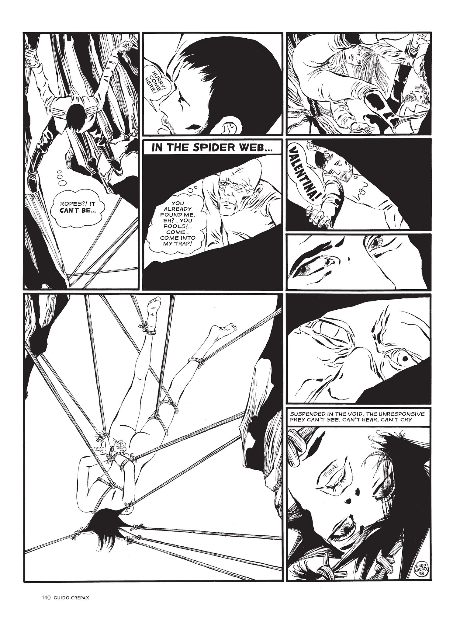 Read online The Complete Crepax comic -  Issue # TPB 1 - 134