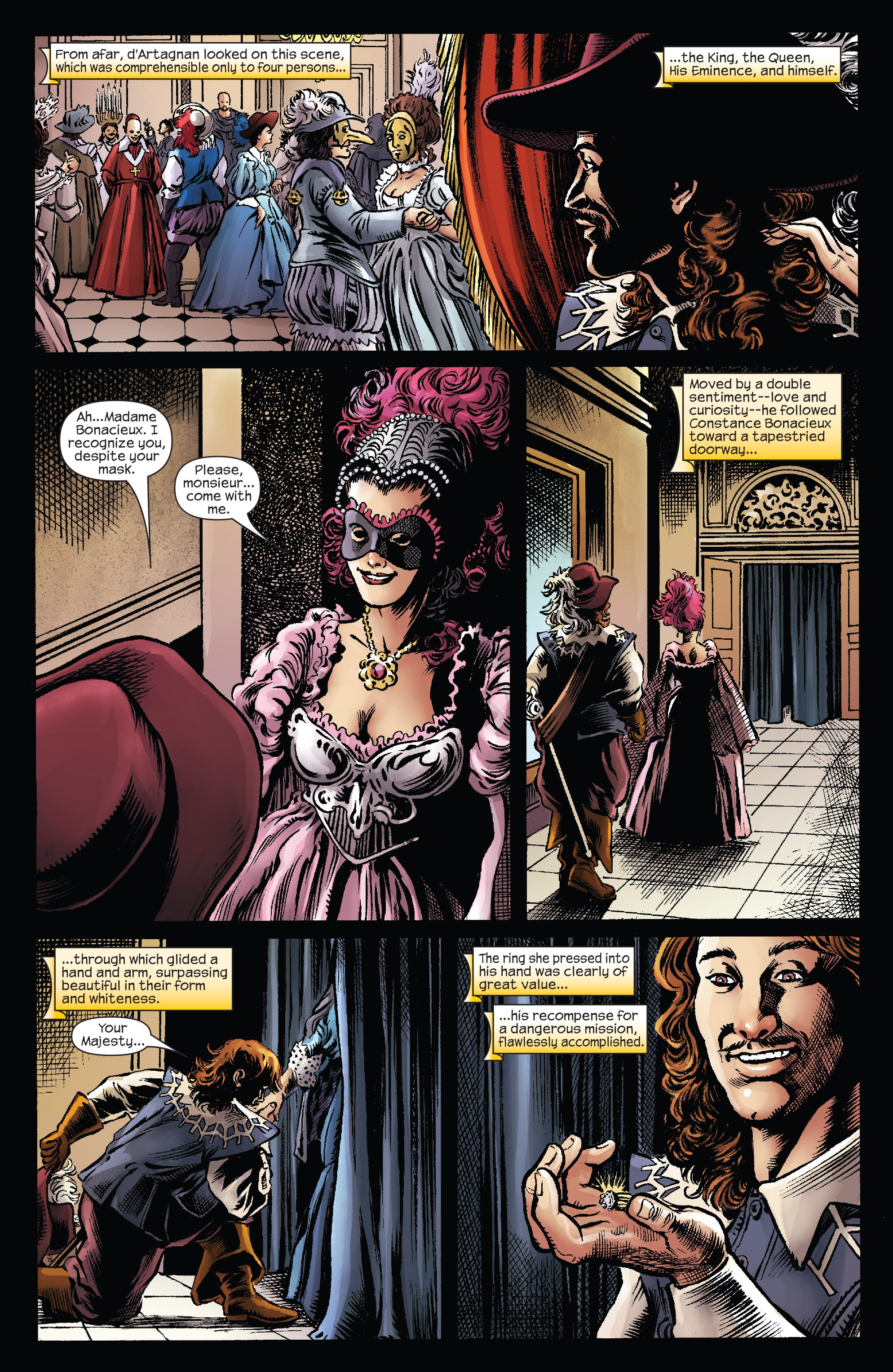 Read online Marvel Illustrated: The Three Musketeers comic -  Issue #3 - 12