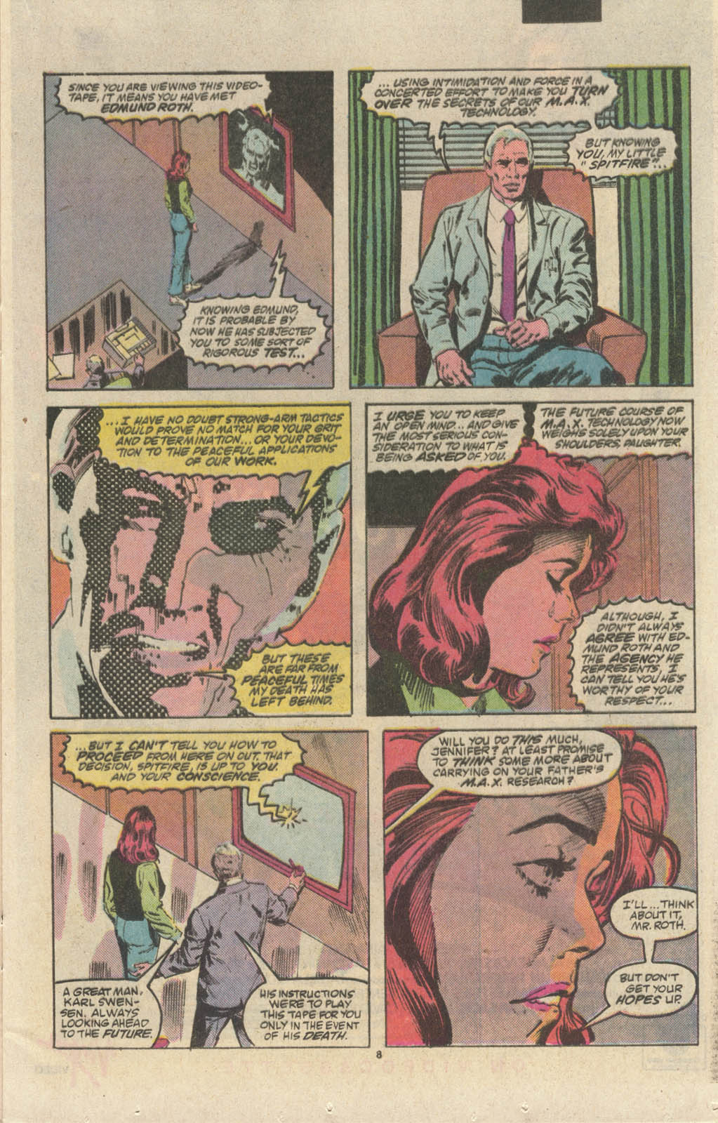 Read online Spitfire and the Troubleshooters comic -  Issue #9 - 9