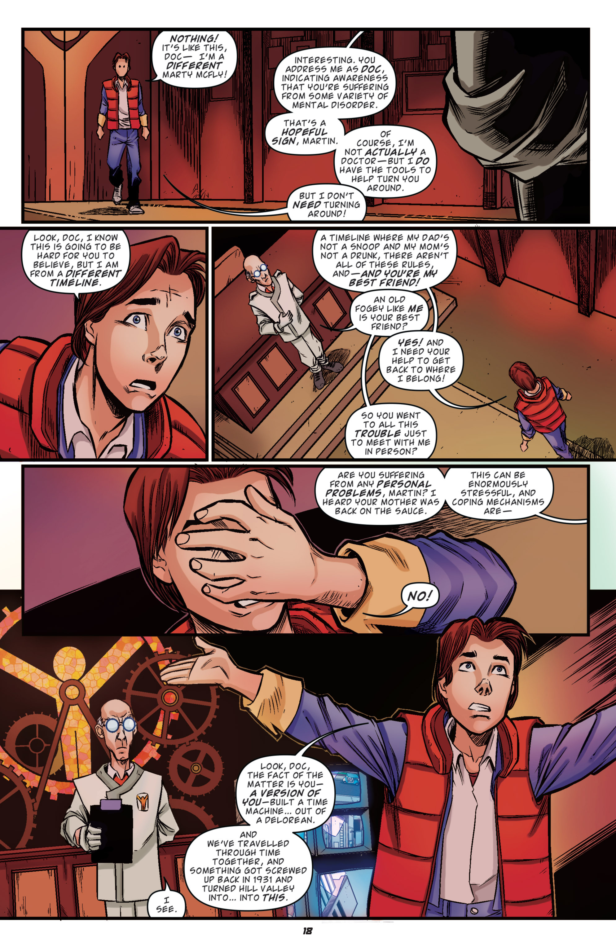 Read online Back to the Future: Citizen Brown comic -  Issue #3 - 20