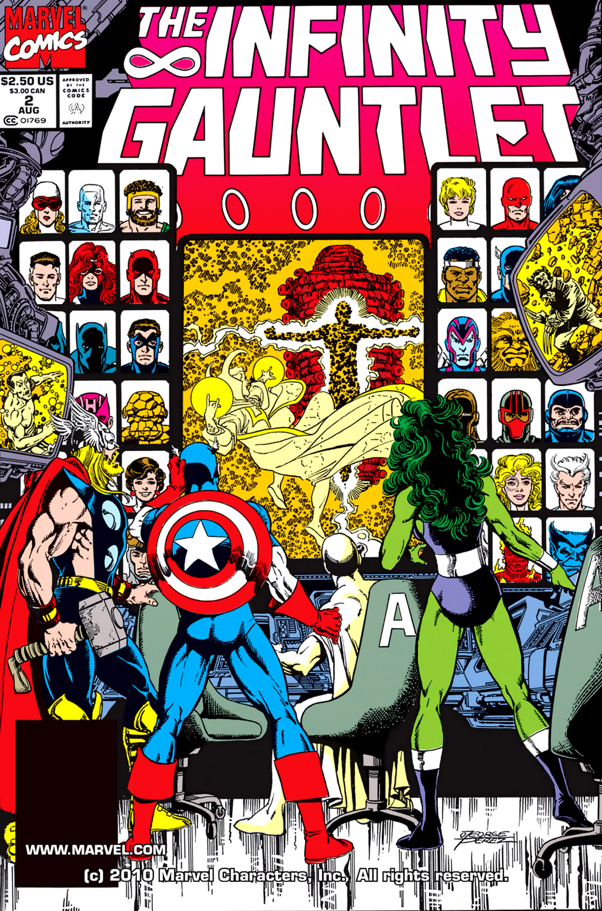 Read online Infinity Gauntlet (1991) comic -  Issue #2 - 1