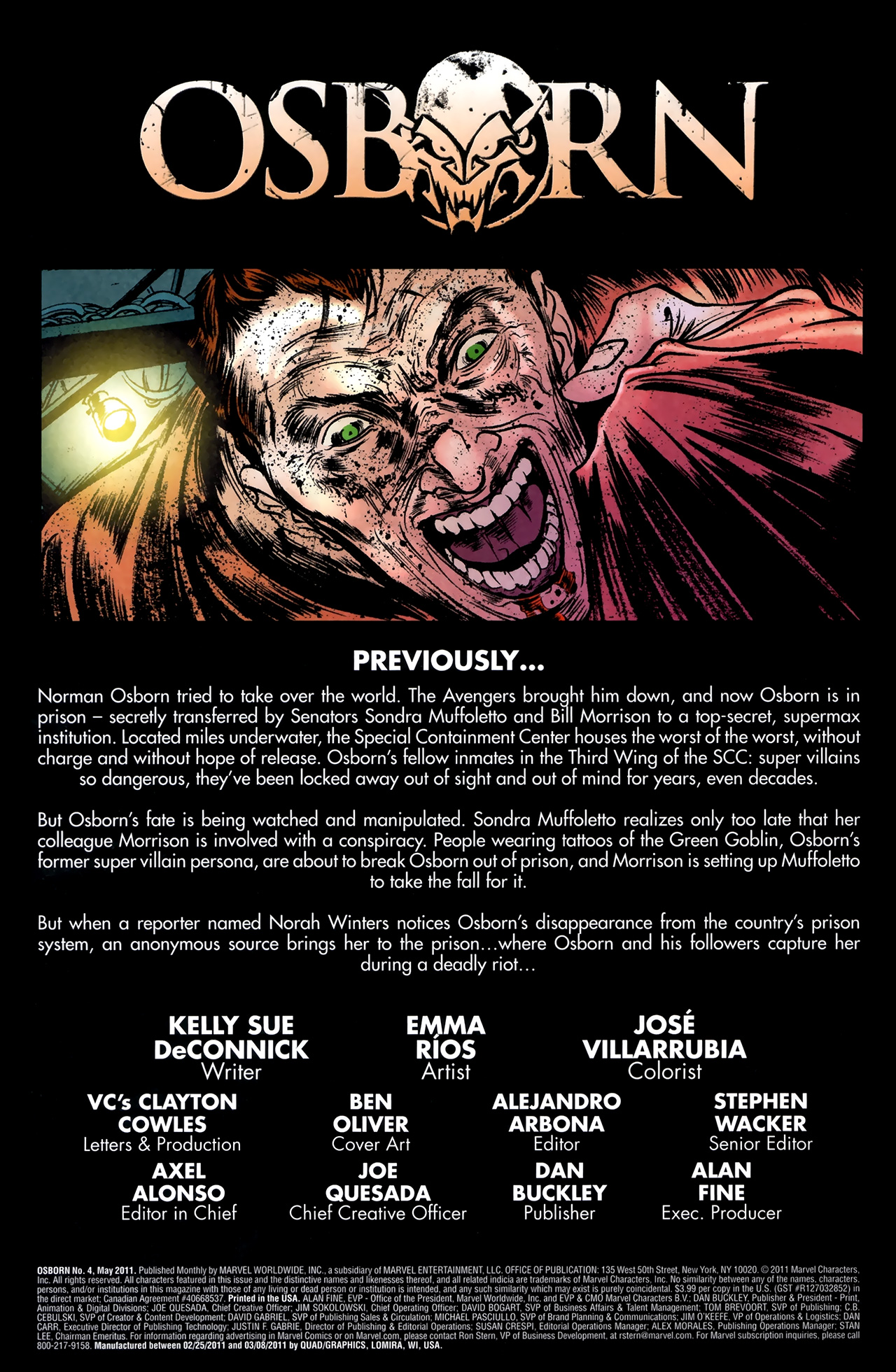 Read online Osborn comic -  Issue #4 - 2