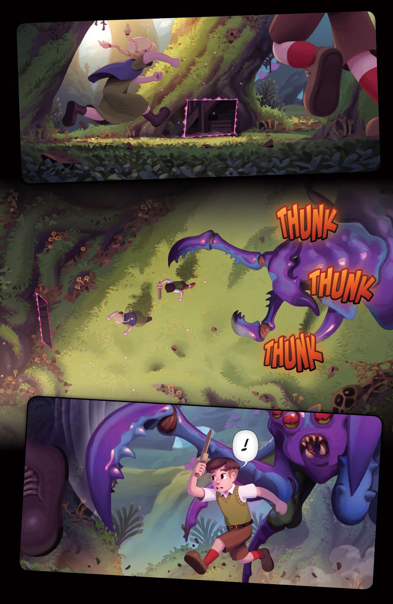 Read online Free Comic Book Day 2018 comic -  Issue # The Wormworld Saga - 22