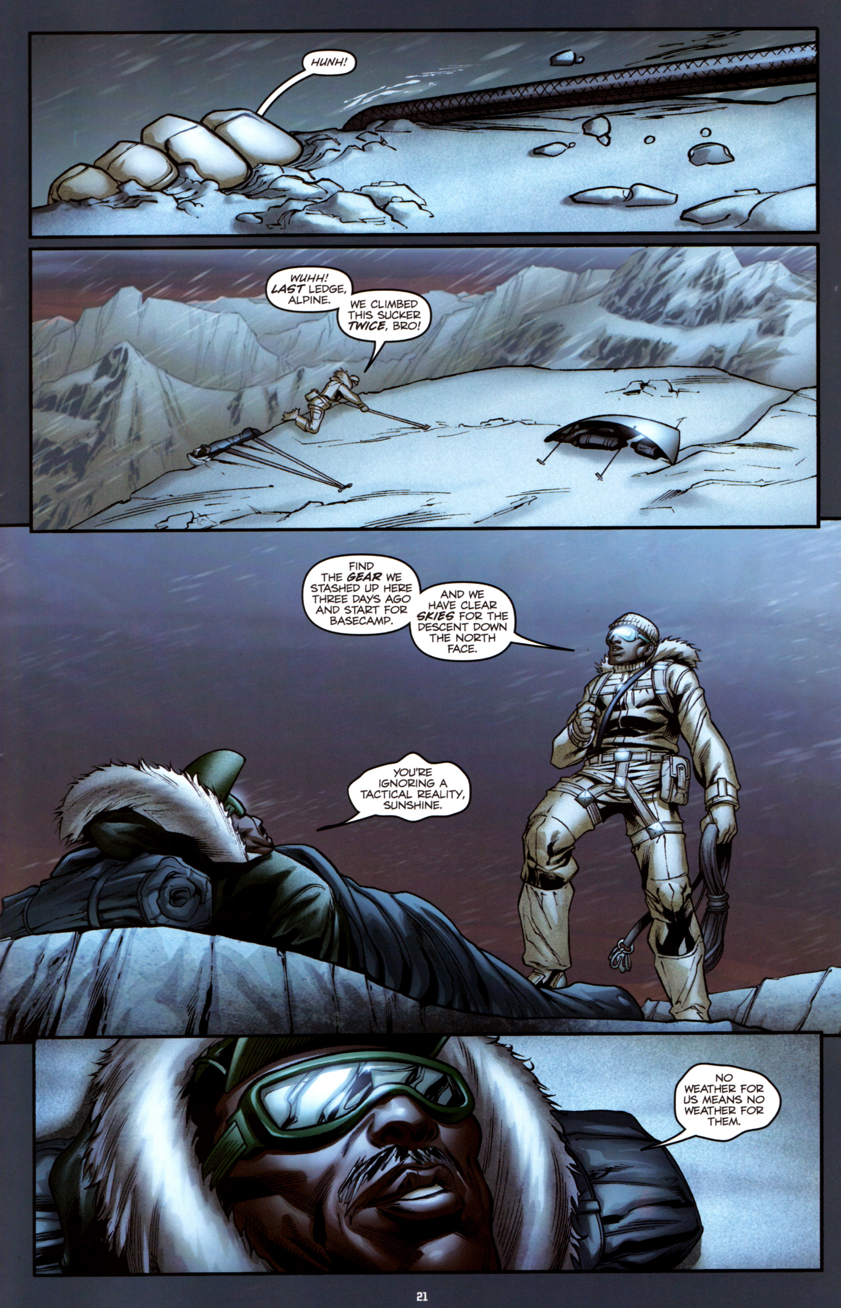 Read online G.I. Joe: Snake Eyes comic -  Issue #3 - 24