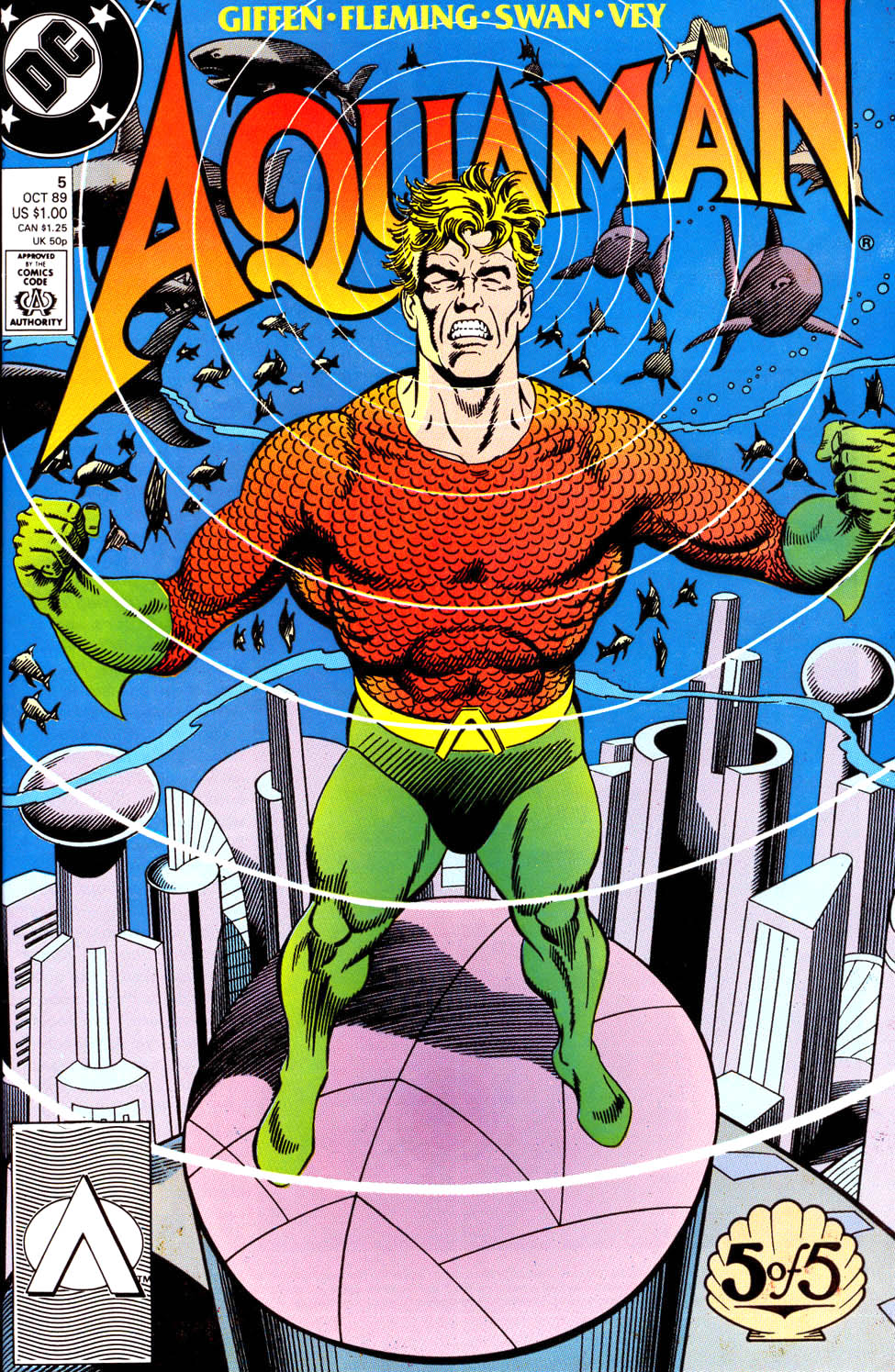 Read online Aquaman (1989) comic -  Issue #5 - 1
