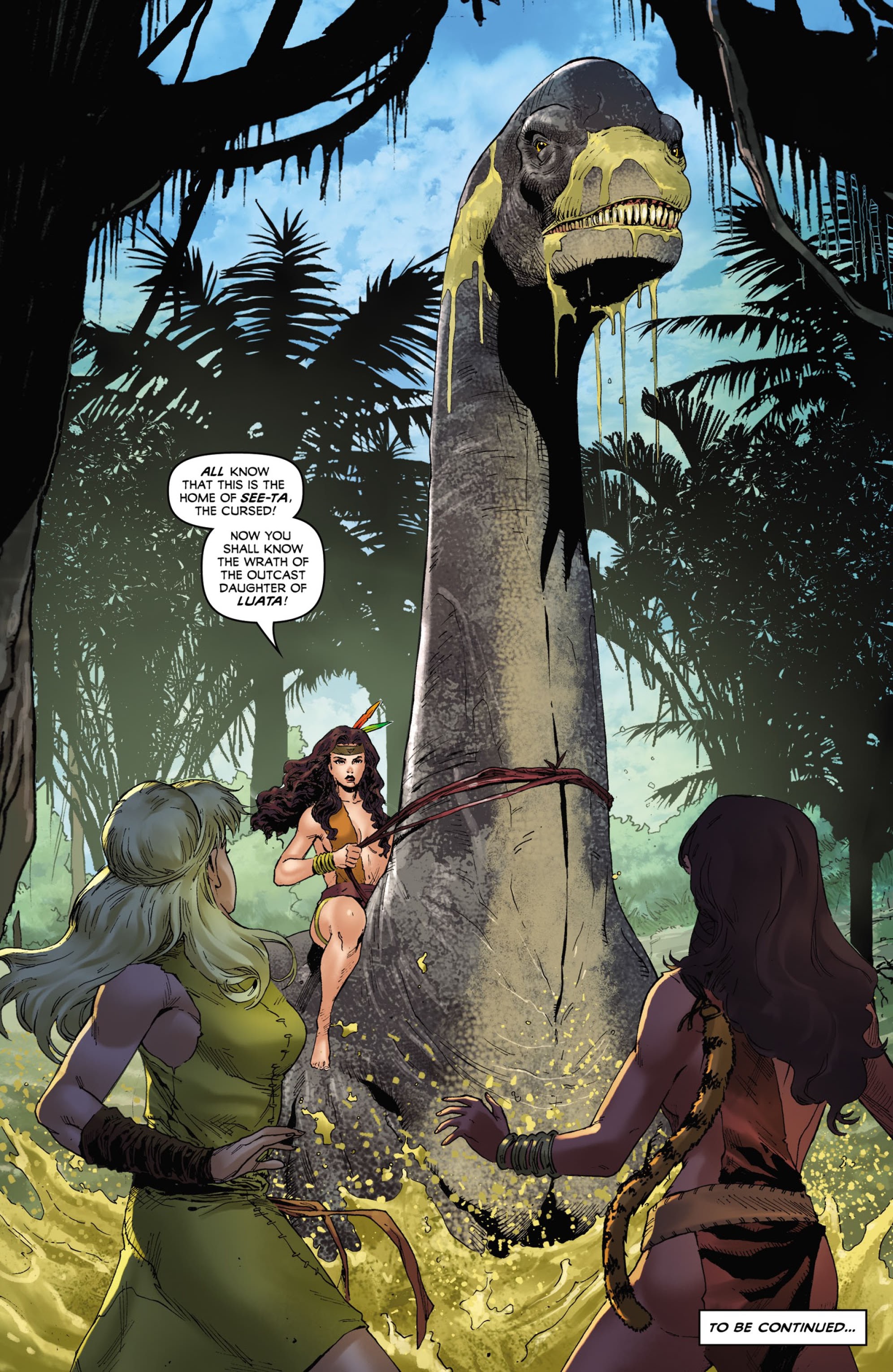Read online The Land That Time Forgot: Fearless comic -  Issue #1 - 22
