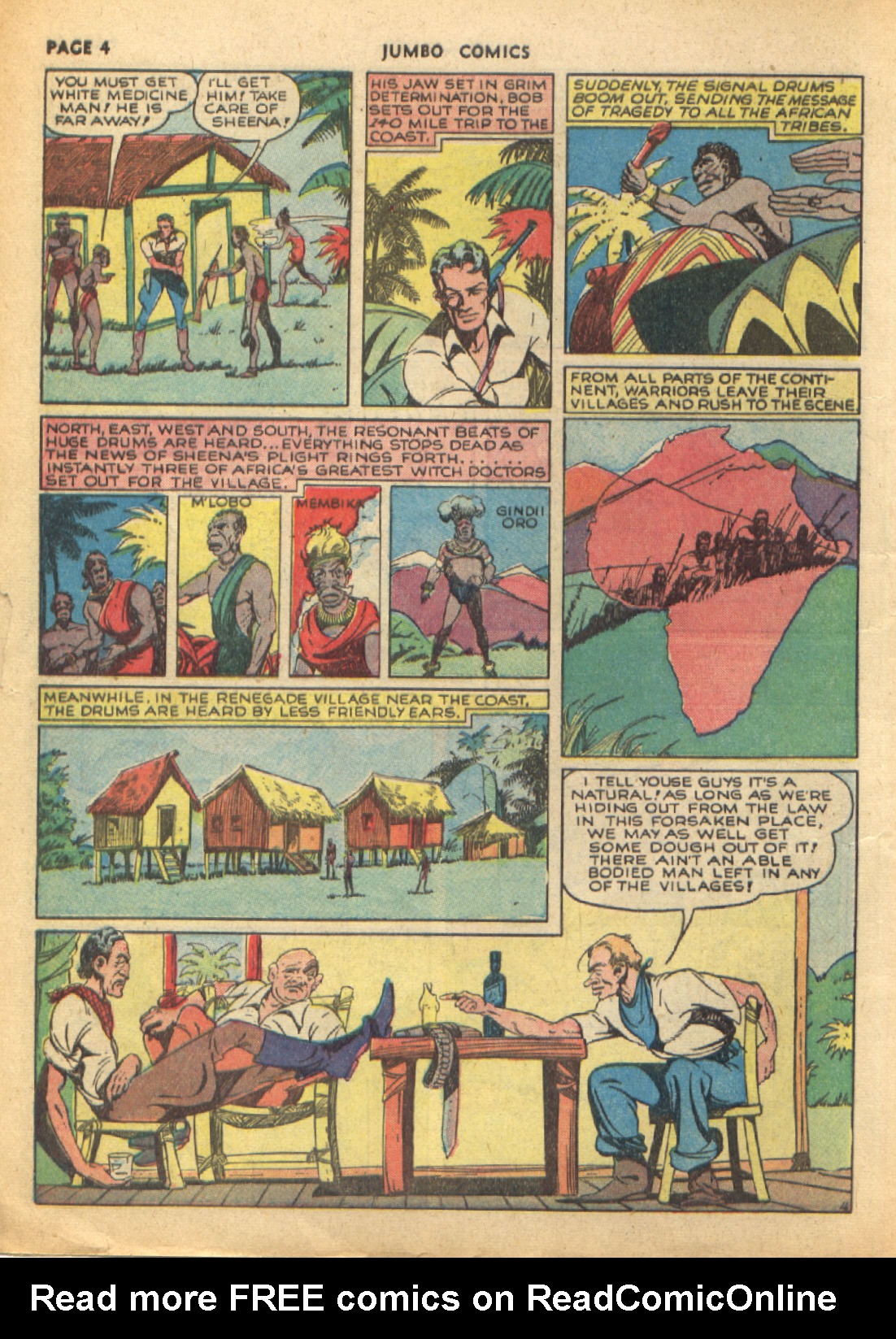 Read online Jumbo Comics comic -  Issue #24 - 6