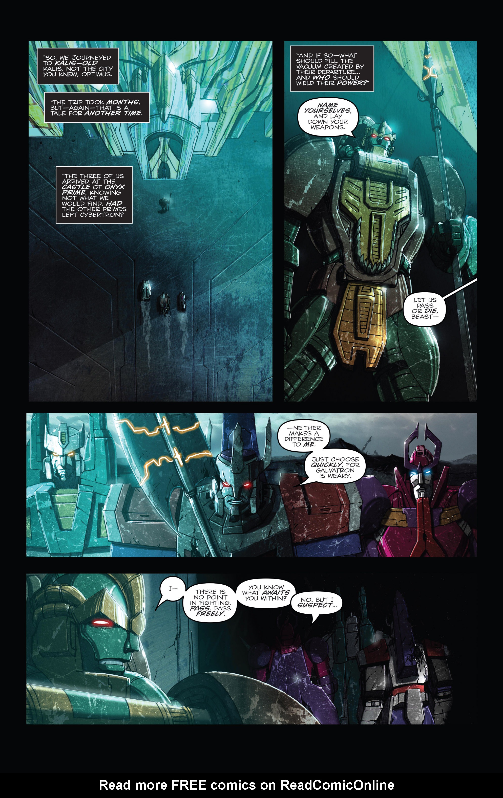Read online Transformers: Robots In Disguise (2012) comic -  Issue #34 - 16