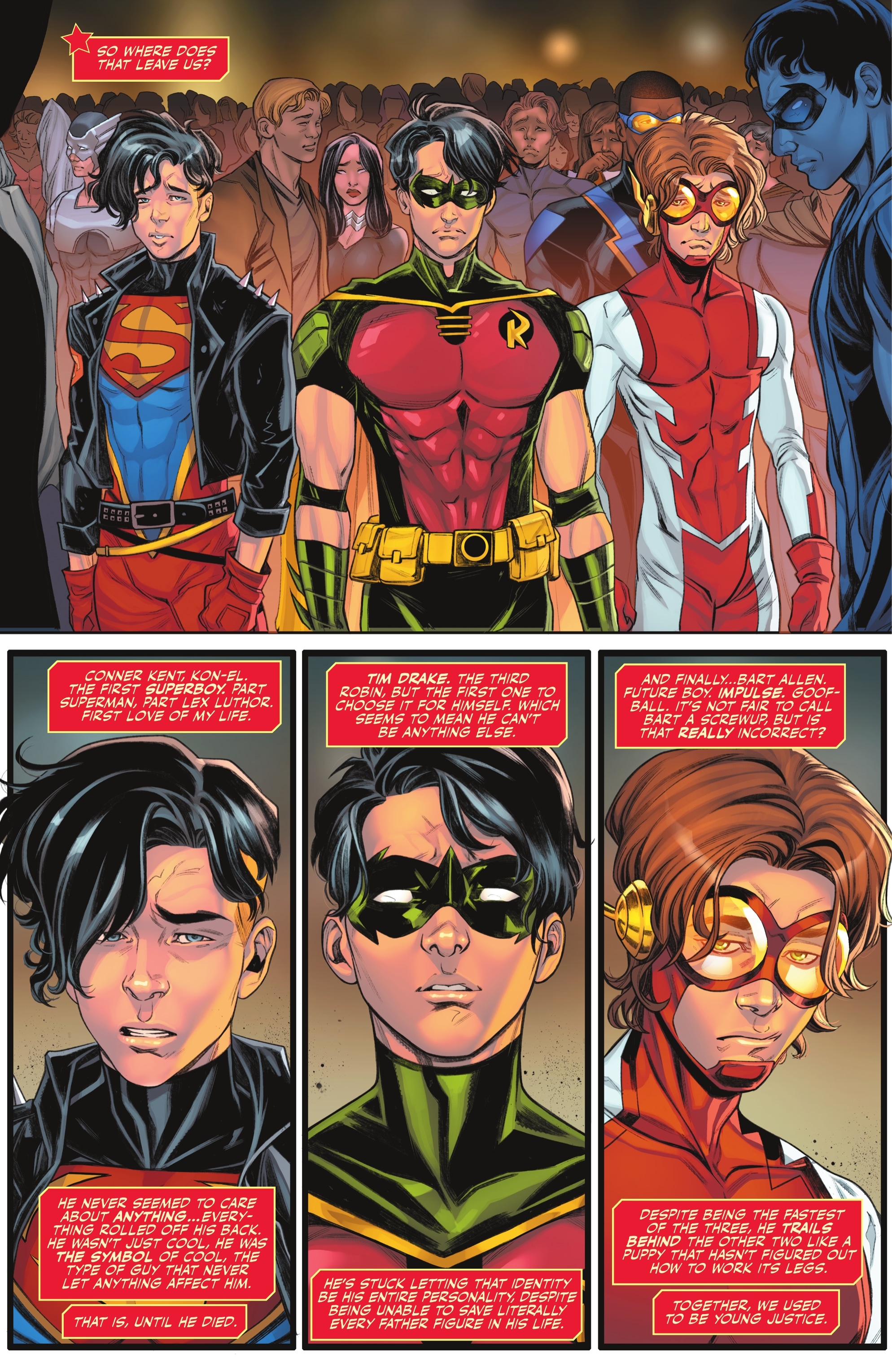 Read online Dark Crisis: Young Justice comic -  Issue #1 - 4