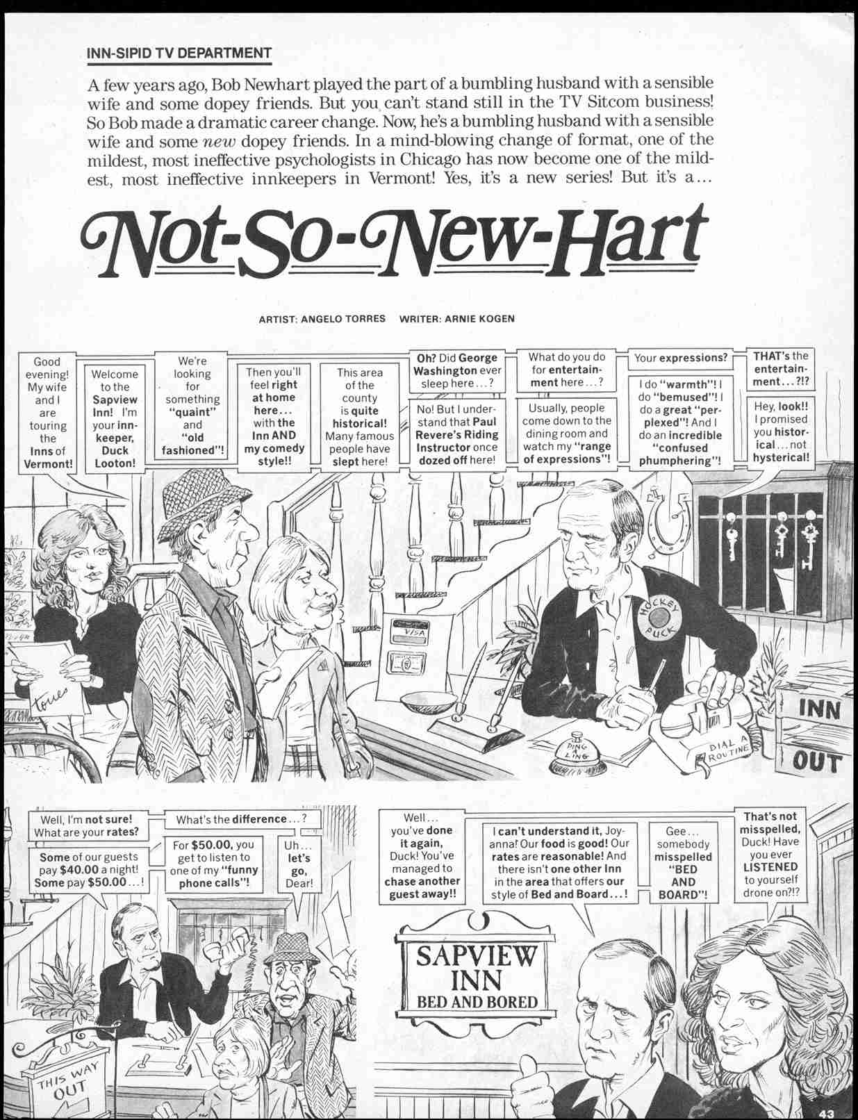 Read online MAD comic -  Issue #245 - 45